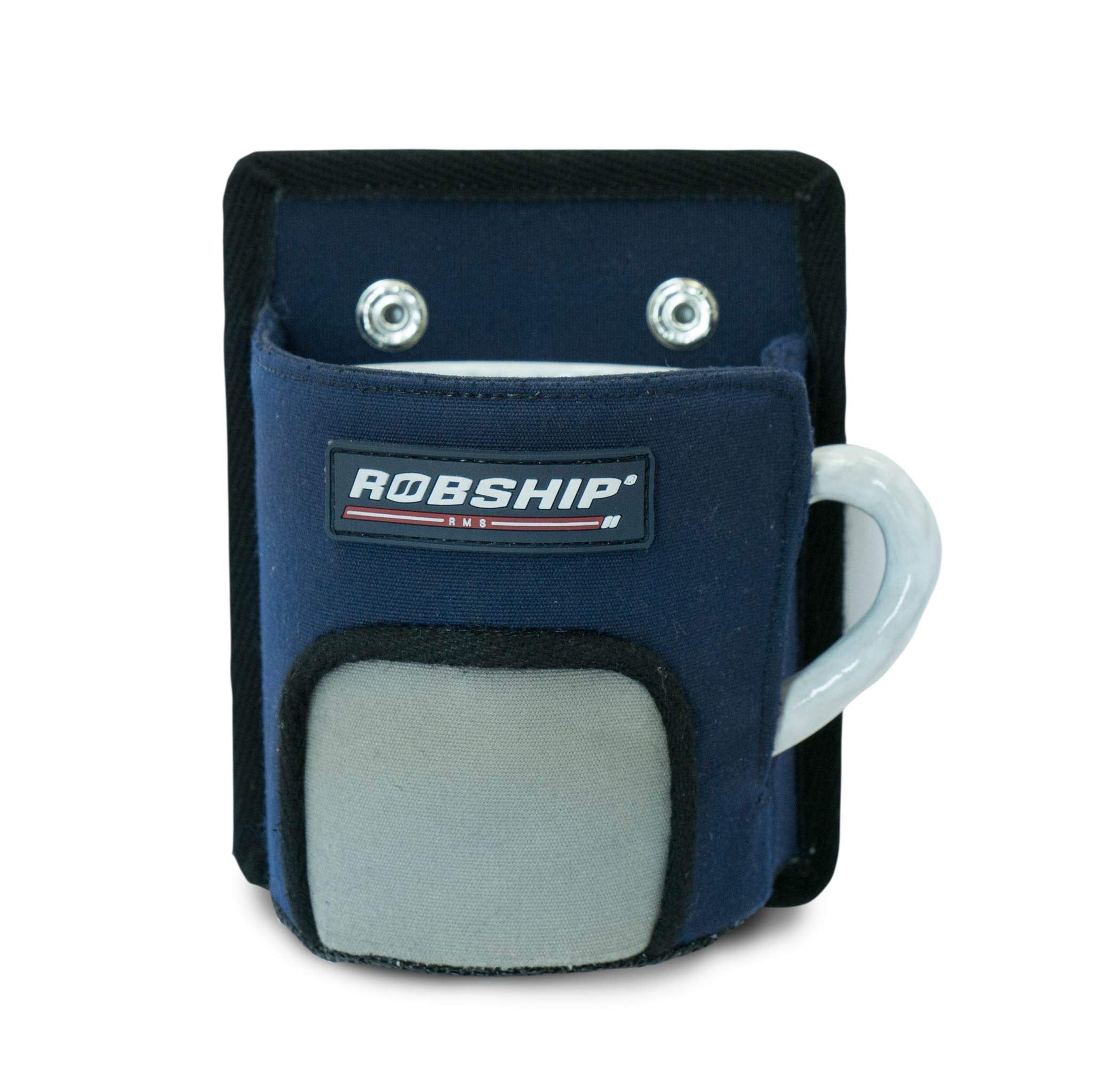 Robship Holder Mug The Ideal Companion for Sailboats and Motorboats Alike, Navyline - RH Open