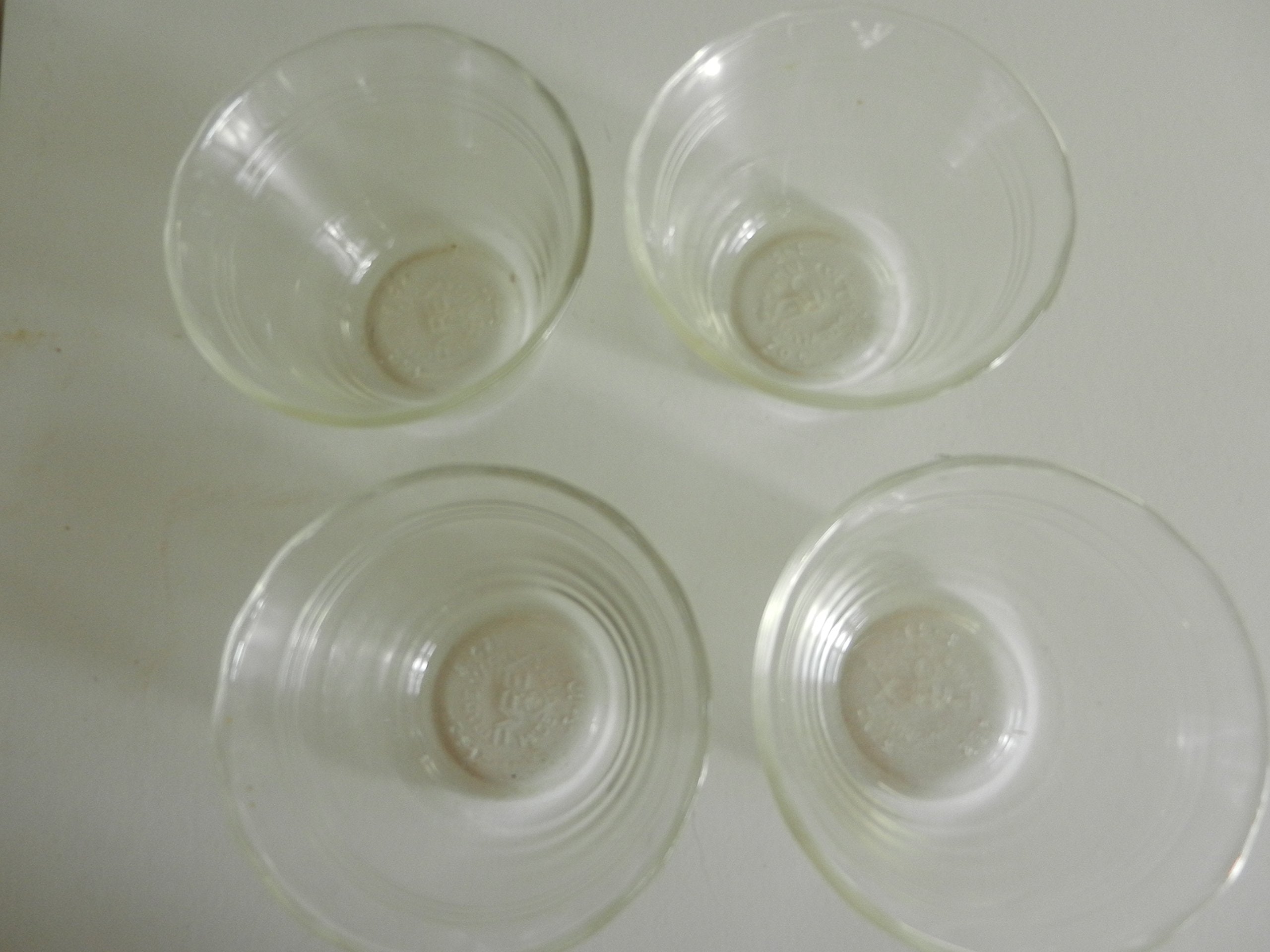 Pyrex Glass Custard Cups 6 Oz6