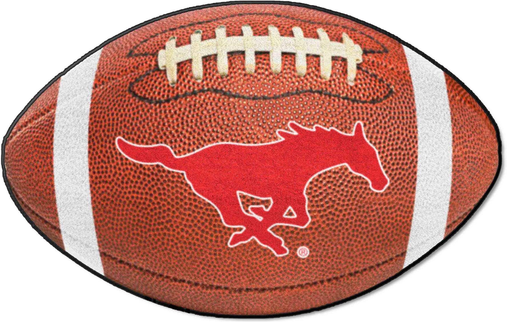 Southern Methodist Football Rug 20.5x32.5