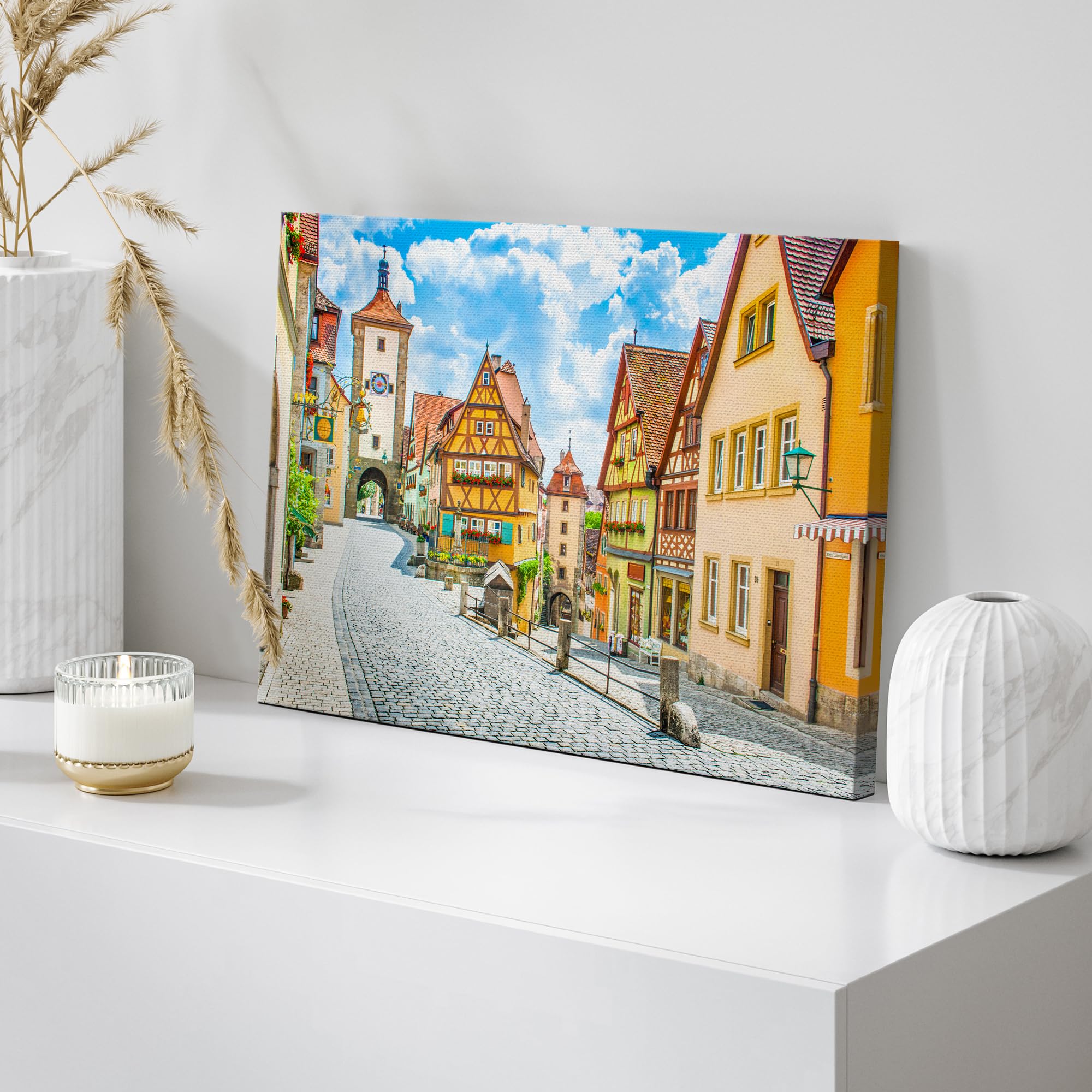 Wall26 Canvas Print Wall Art Dutch Netherlands Countryside Village Nature Wilderness Photography Realism Rustic Scenic Landscape