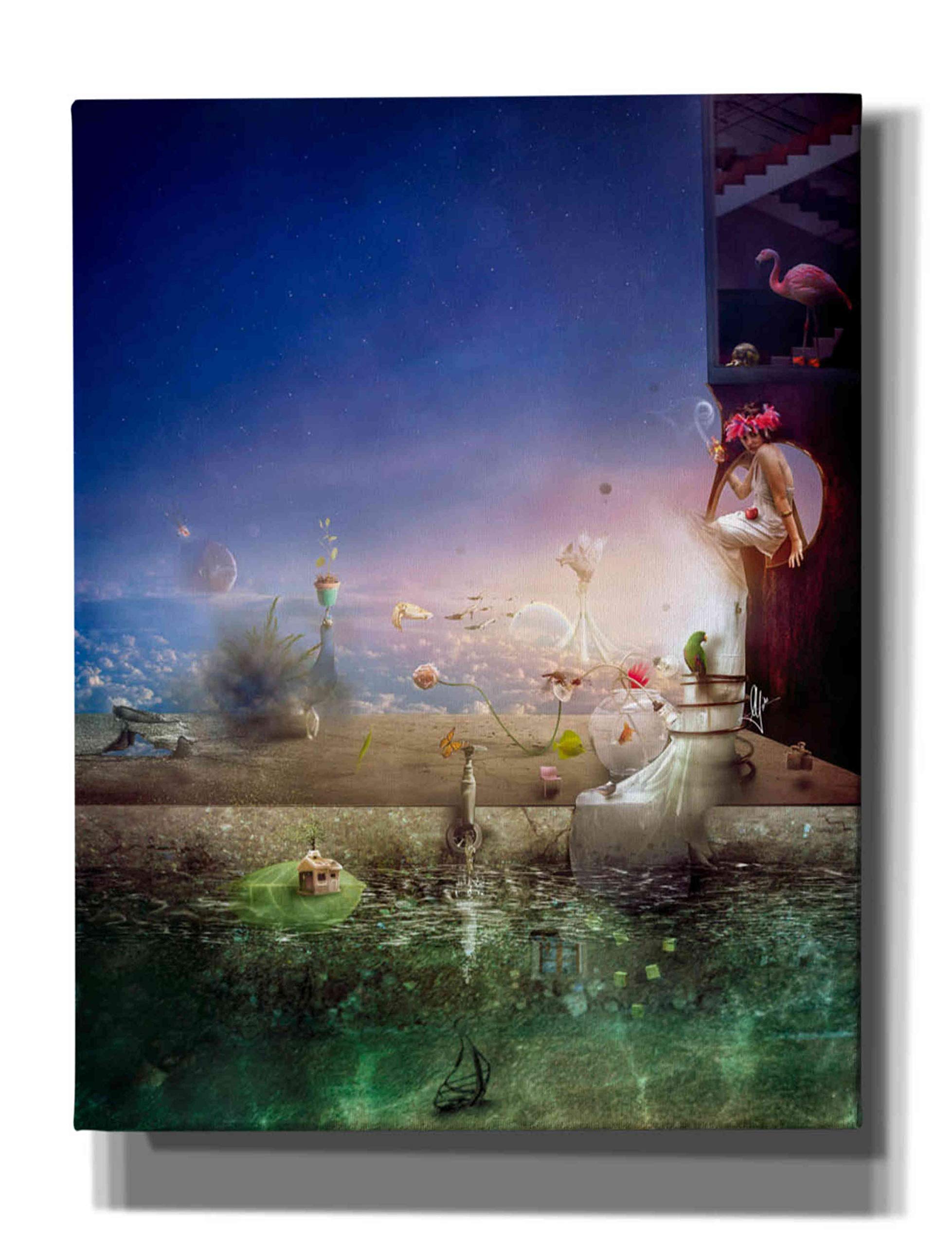 Cortesi Home 'Hidden Place' By Mario Sanchez Nevado, Canvas Wall Art, 26''X40''