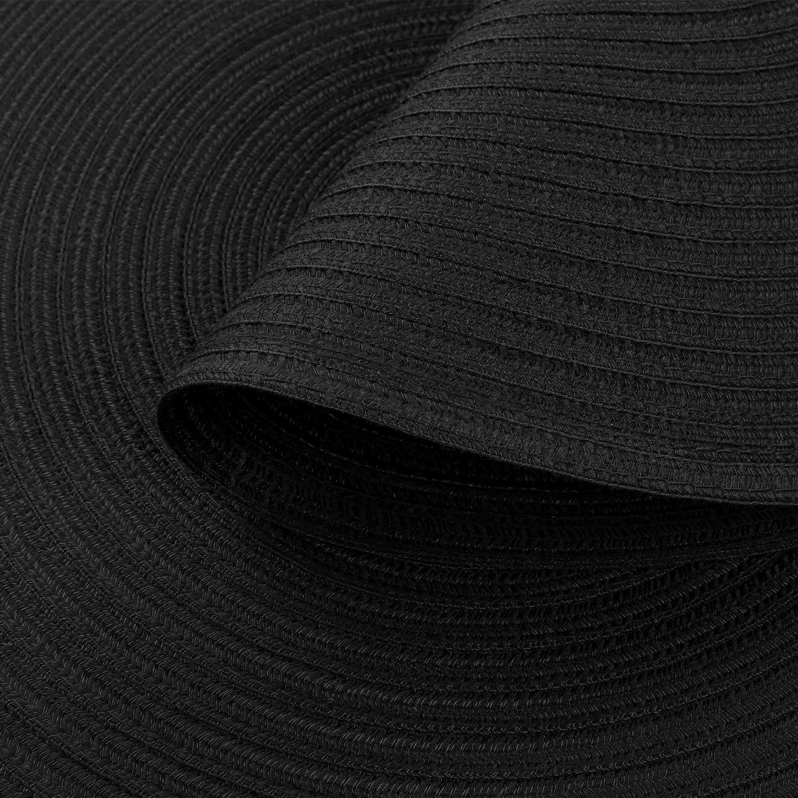 SHACOS Round Braided Placemats Set of 6 Cotton Polyester Heavy Duty 15 inch Round Table Mats Washable Heat Resistant Place Mats
