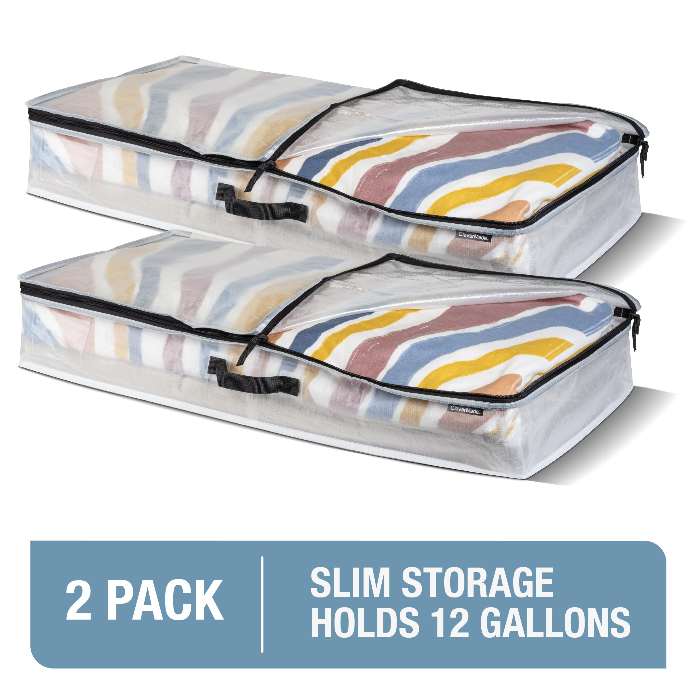 CleverMade 46L Slide, Transparent