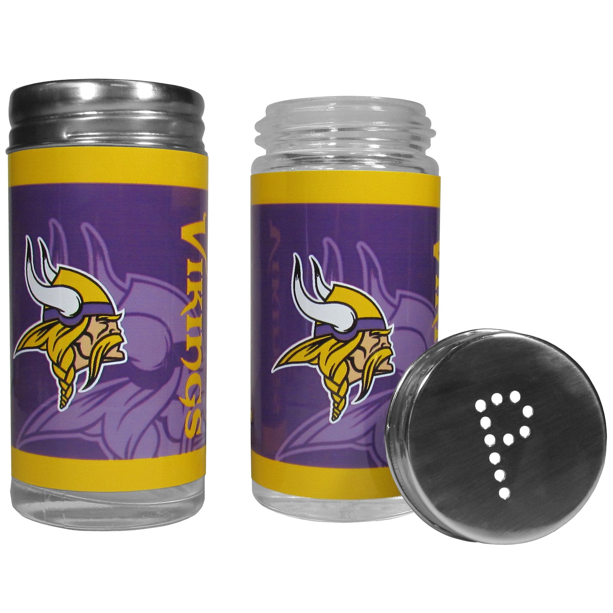 Siskiyou Nfl Minnesota Vikings Salt & Pepper Shakers, Purple