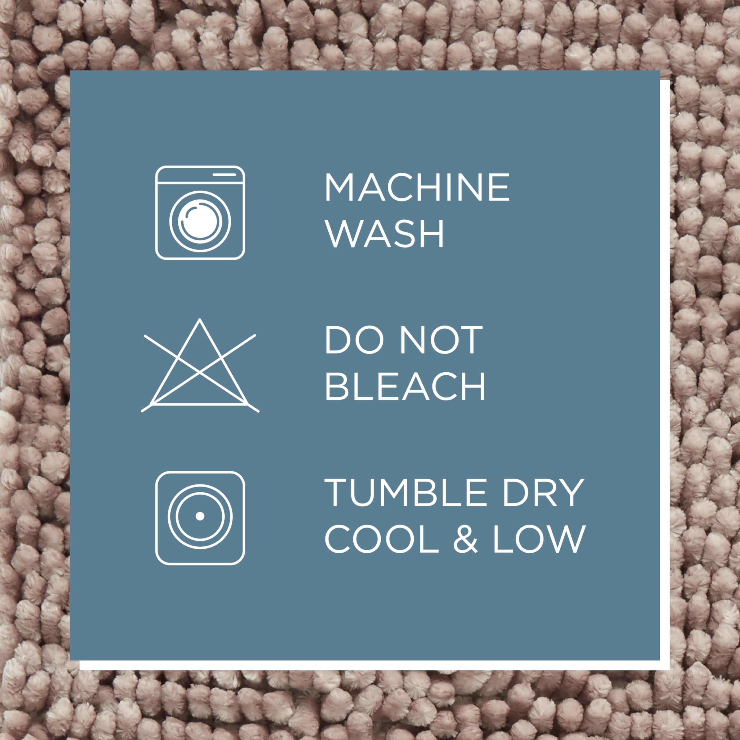 SoHome Spa Step Luxury Plush Chenille Shag Machine Washable Ultra Soft Standard Toilet Lid Cover 18.5''x19.6'' Taupe