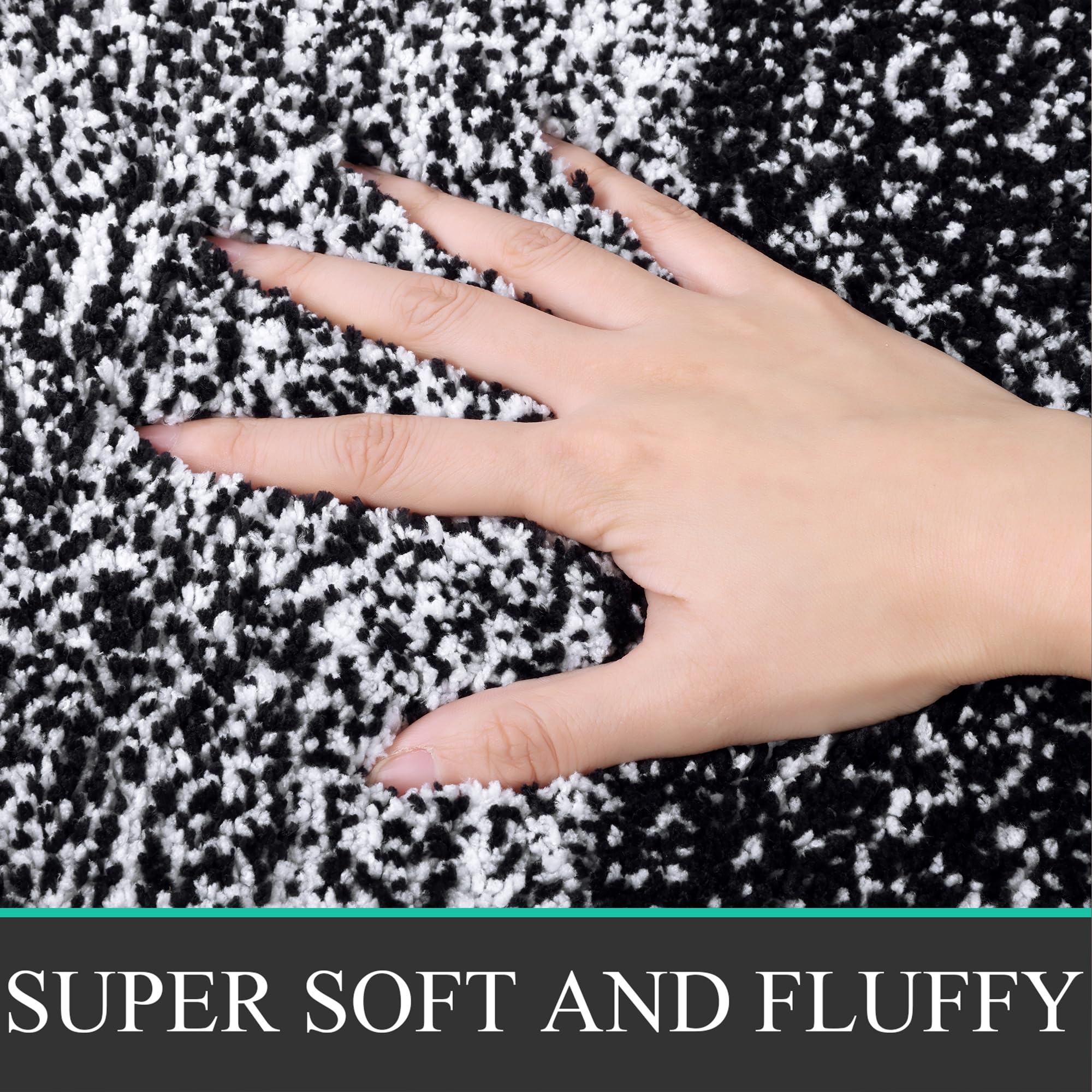 Bsmathom Bathroom Rugs Sets 4 Piece With Toilet Cover, Soft Absorbent Bath Mats Non-Slip For Bathroom, Machine Washable Bathroom