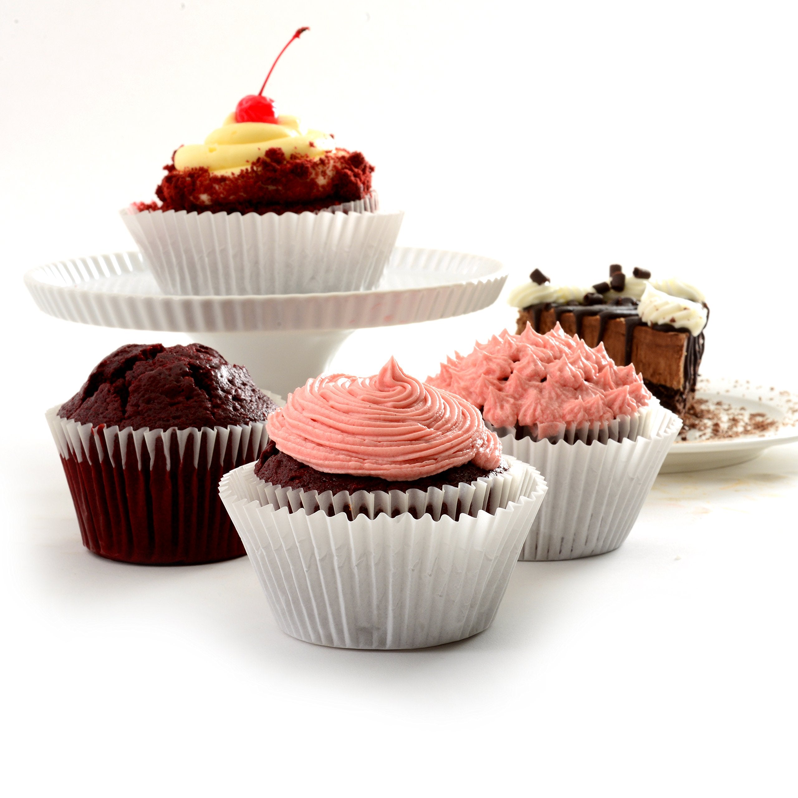 Norpro Giant Muffin Cups, White, Pack Of 500