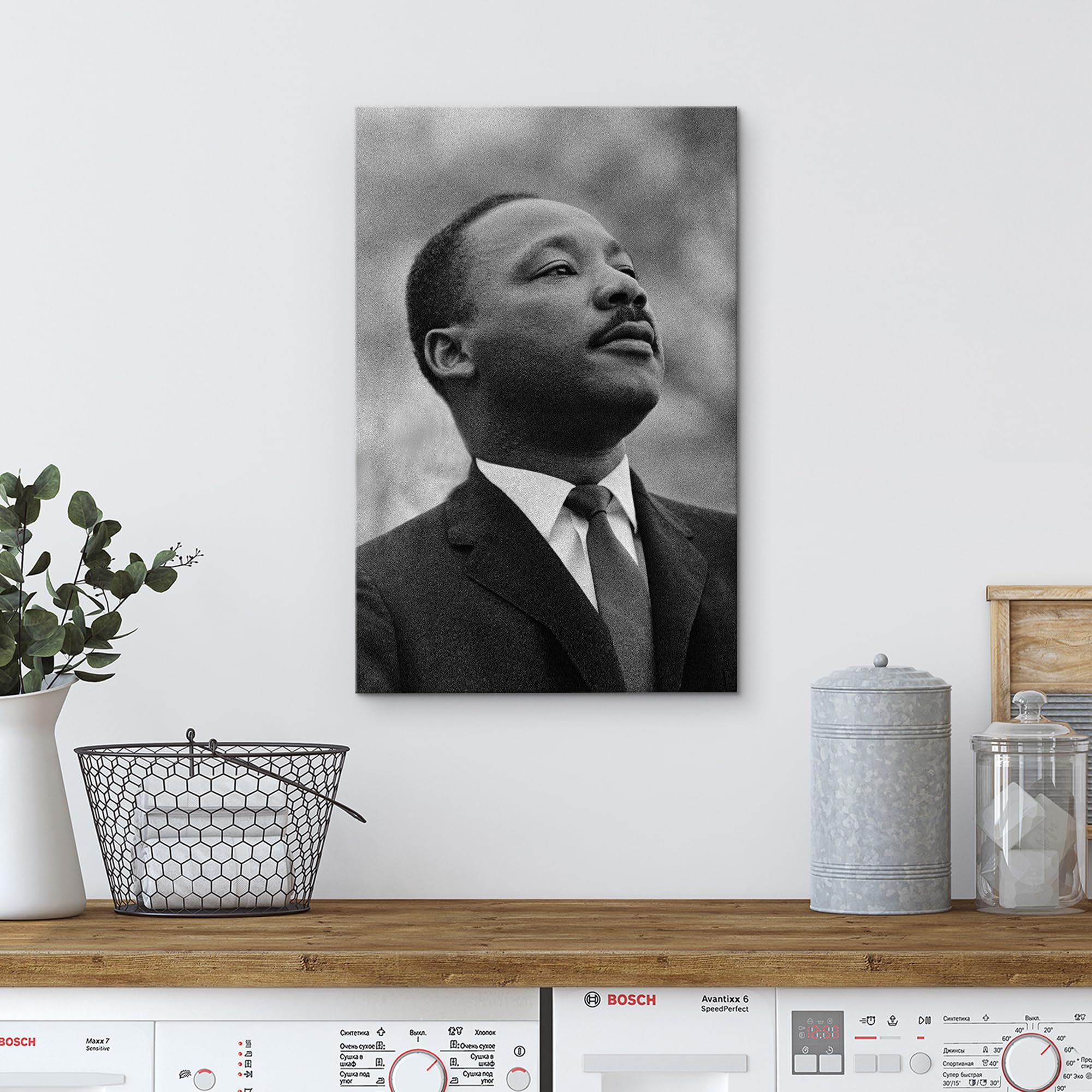 Wall26 Canvas Print Wall Art African American Civil Rights Martin Luther King Speech Historic Classic Photography Realism Tradit