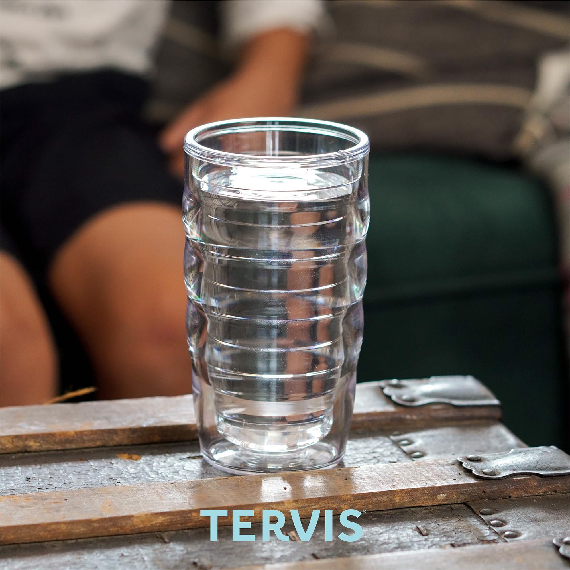 Tervis Big Sis Sister Made In Usa Double Walled Insulated Tumbler, 10Oz Wavy, Unlidded