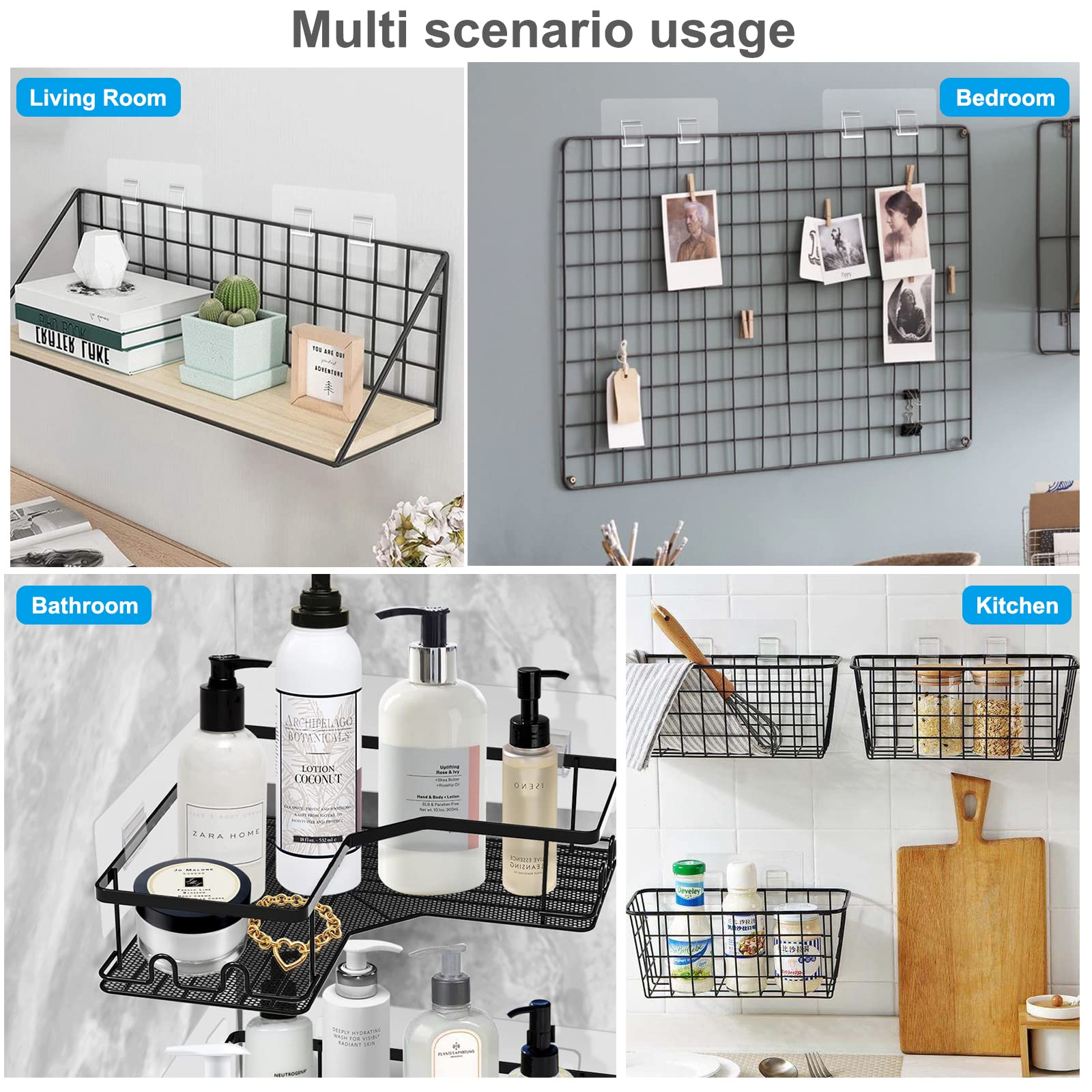 Mioule Shower Caddy Adhesive Replacement