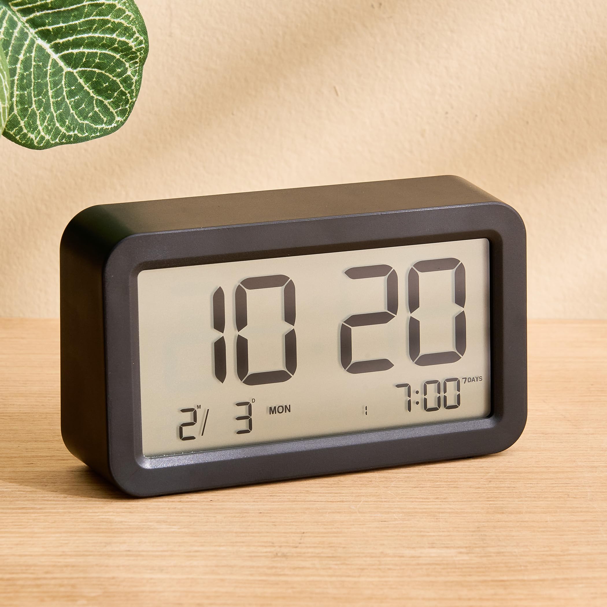 Home Centre Casablanca Orbit Digital Table Clock - 11X3.5X6.5Cm