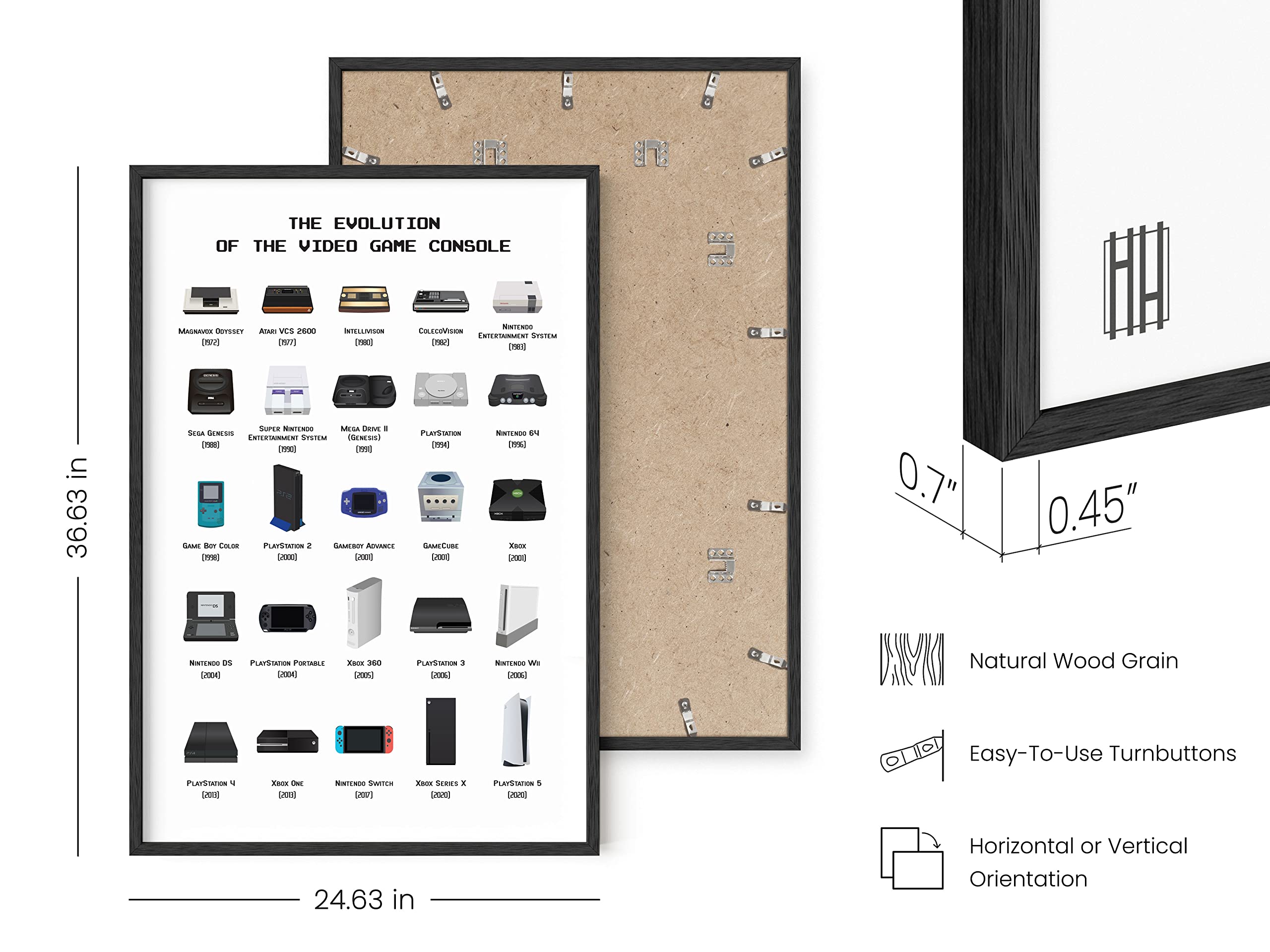 Haus And Hues Game Room Decor & Gamer Posters For Boys Room, Gamer Wall Art For Game Room Wall Decor, Gamer Decor For Boys Room,