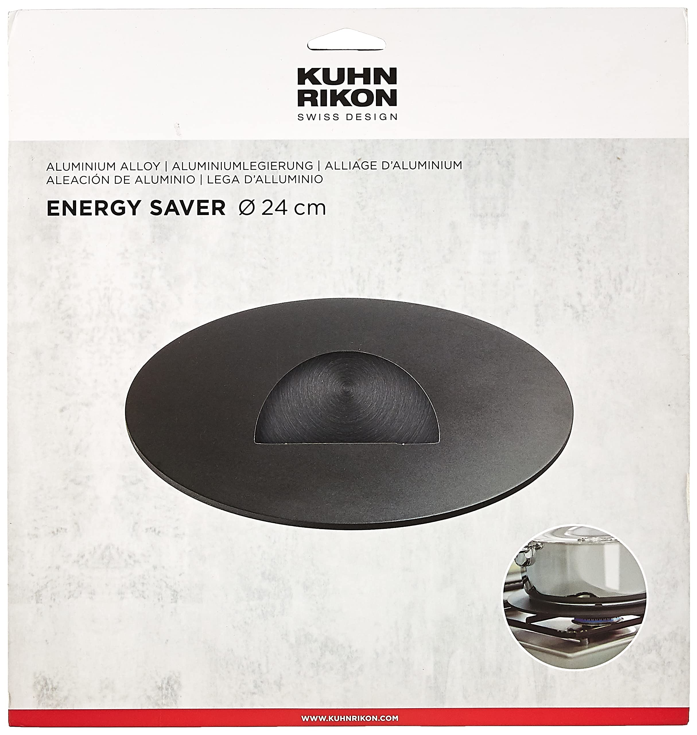 Kuhn Rikon Energy Saver/Flame Protect 9.5-Inch