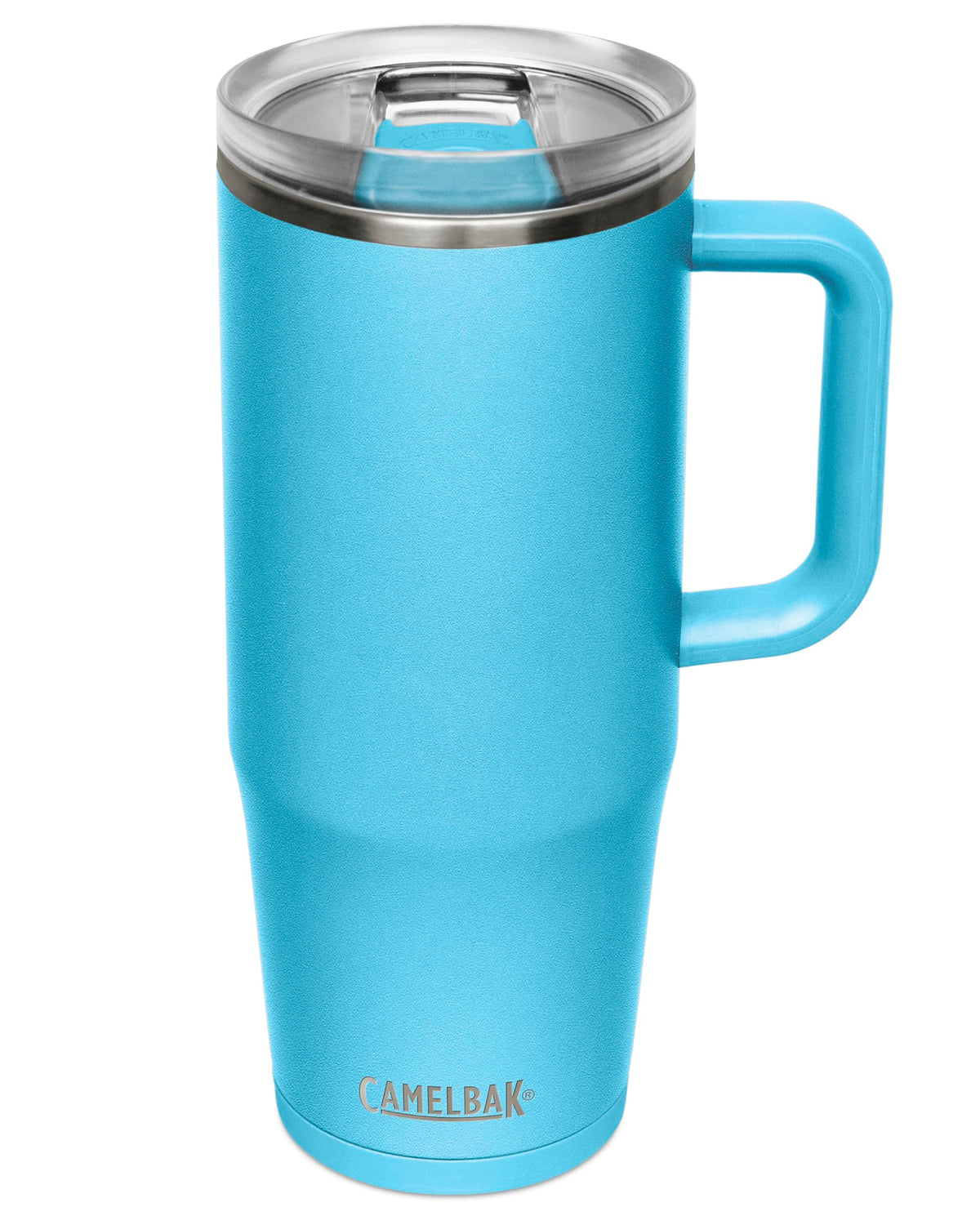 Camelbak Thrive Leak-Proof 32 Oz Stainless Steel Mug For Travel, Coffee, Tea, Hot Beverages - Spill Proof Cup-Holder, Nordic Blu
