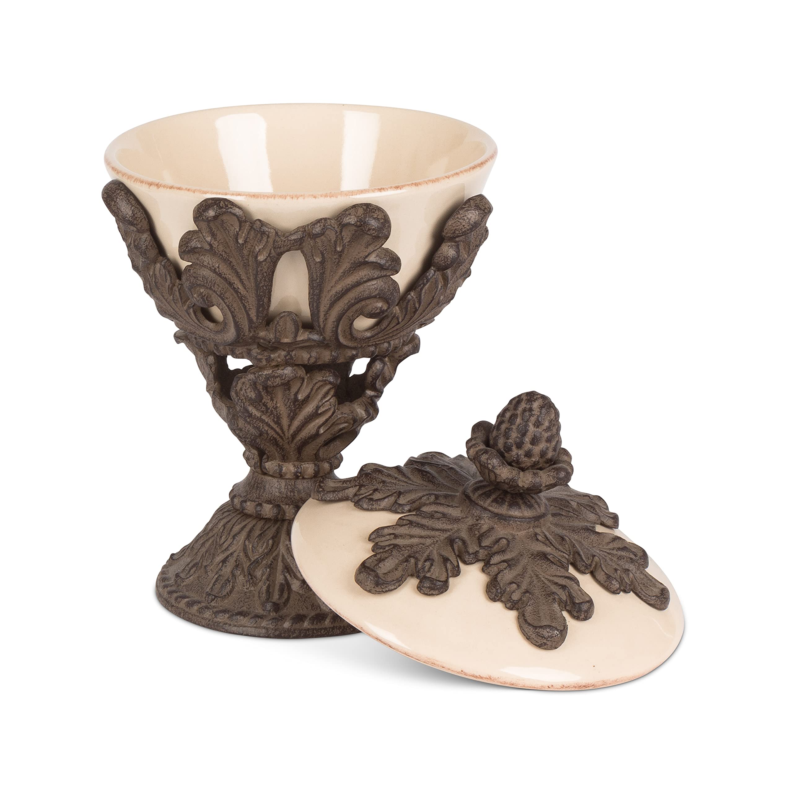 Gg Collection Acanthus Leaf Snack Bowl