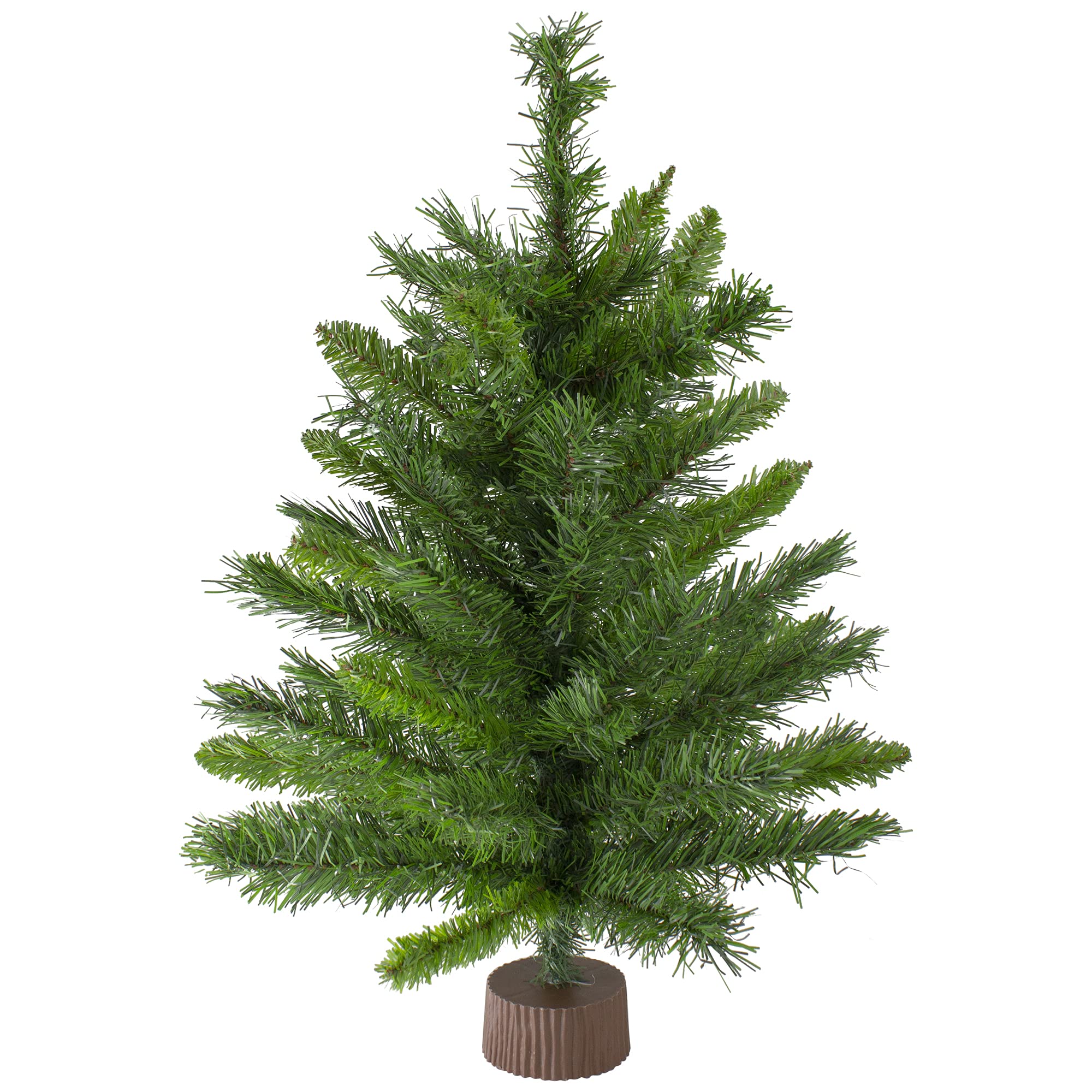 Northlight Mixed Kateson Fir Christmas Tree in Burlap Base, Green