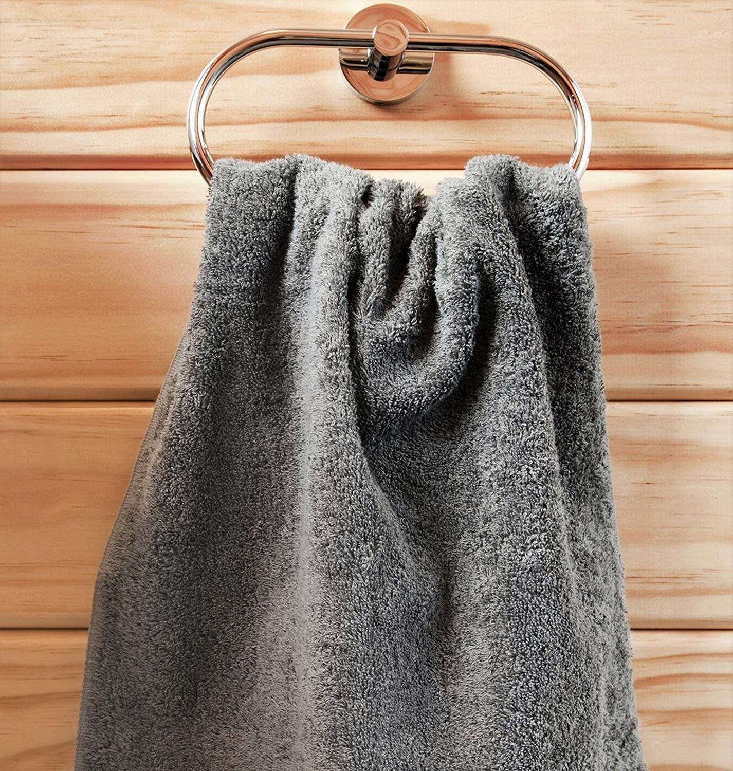 Simpli-Magic  Hand Towel (Pack of 12)  Gray 144 Count