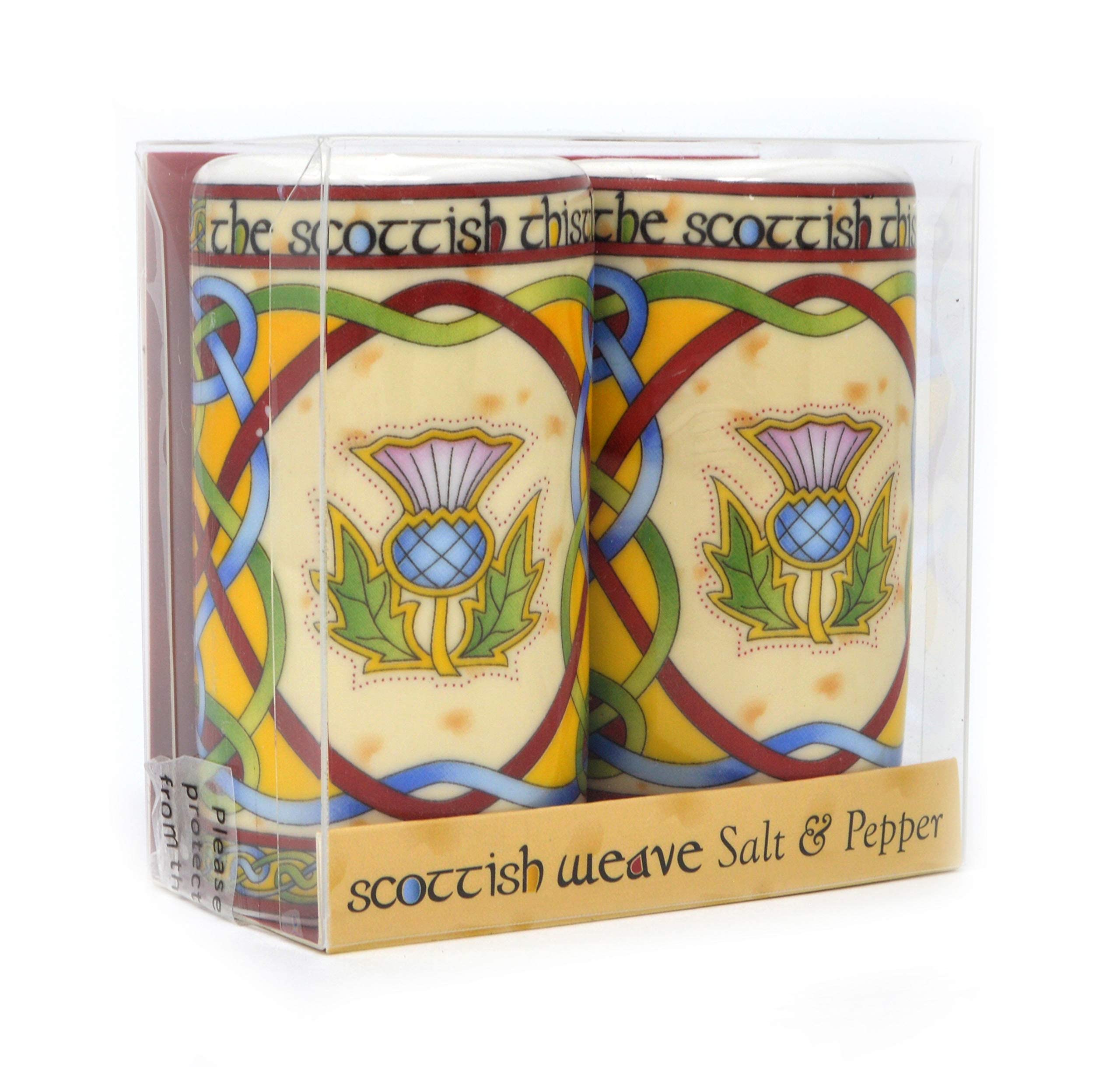 Salt And Pepper Thistle-Scottish Weave