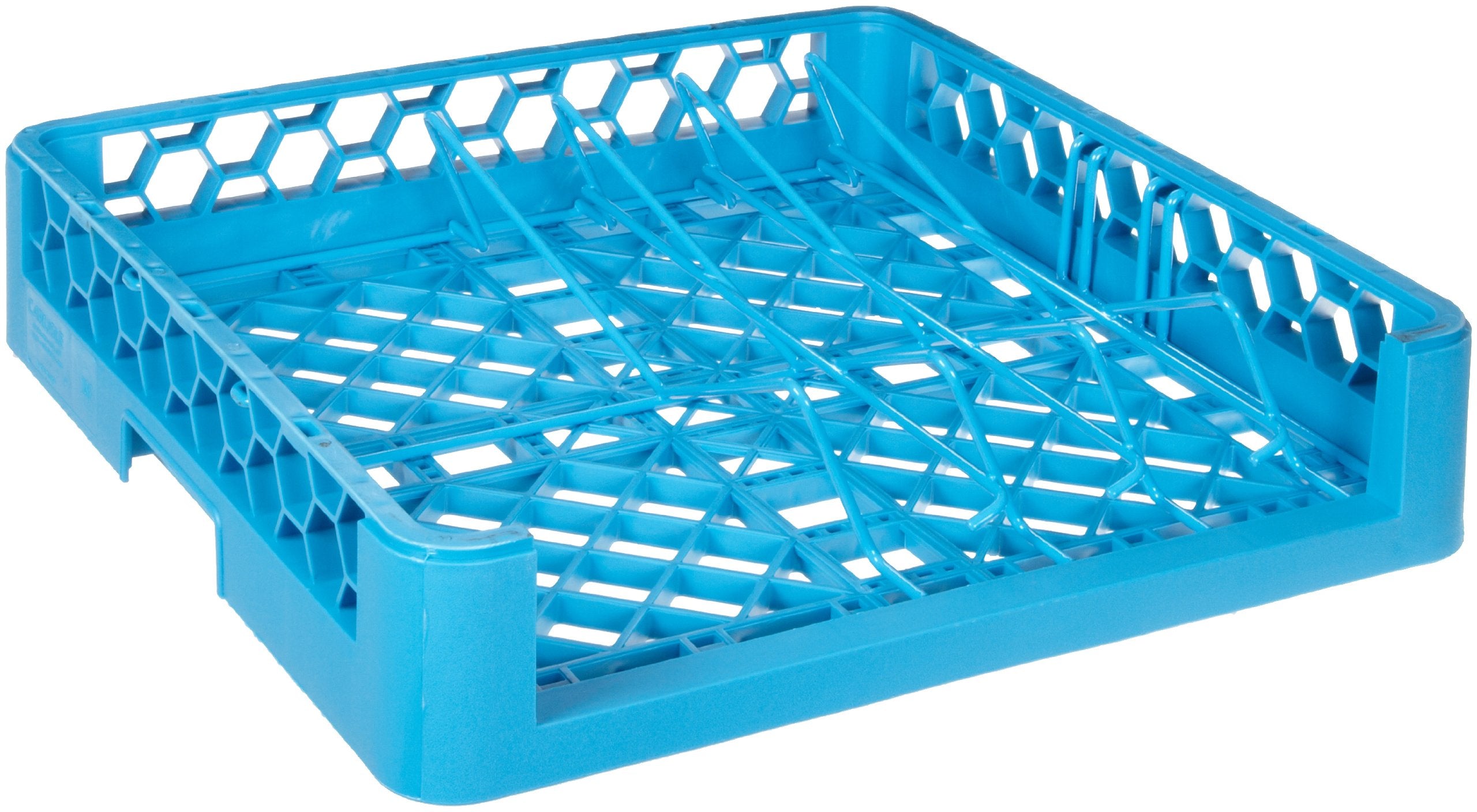 Carlisle RSP14 OptiClean Polypropylene Bakery Tray & Sheet Pan Rack, Open End, 19.75 x 19.75 x 4, Carlisle Blue (Case of 3)