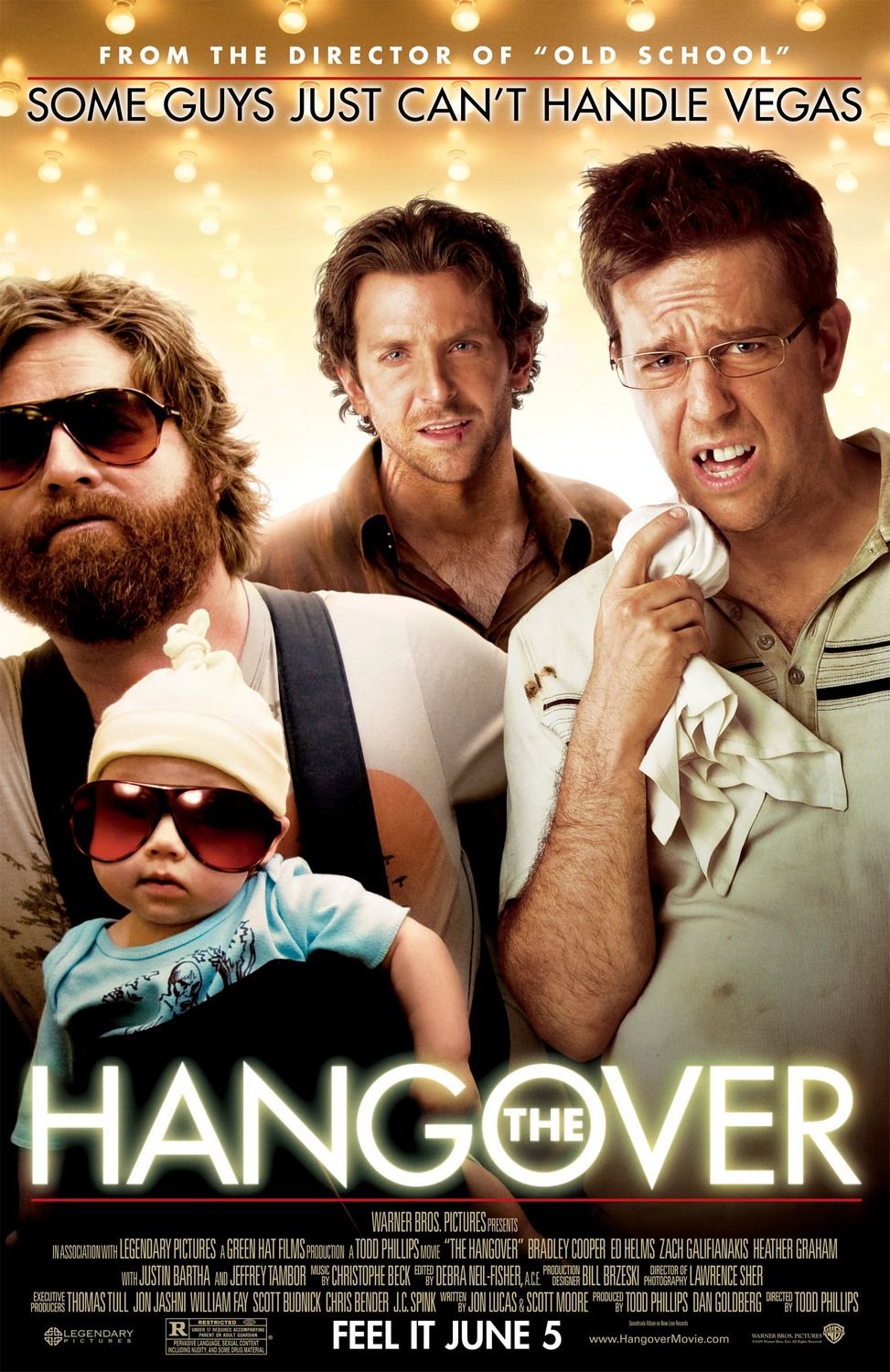 The Hangover Poster 11.5X17 Inch Movie Poster