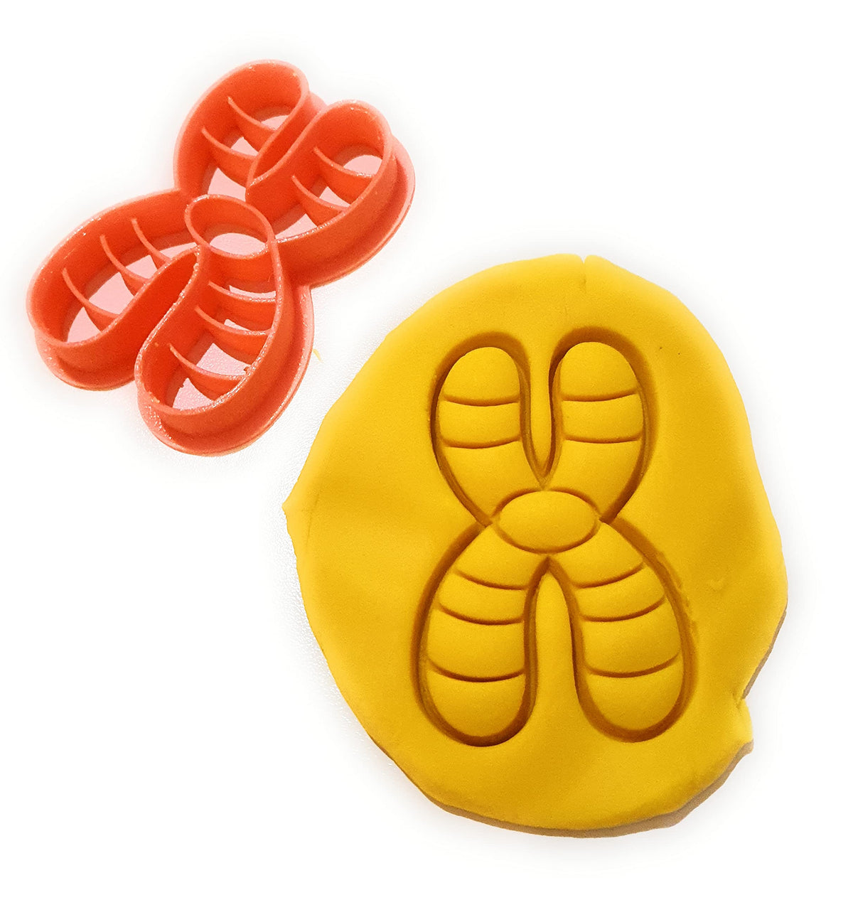 T3D Cookie Cutters Chromosome Cookie Cutter, Suitable For Cakes Biscuit And Fondant Cookie Mold For Homemade Treats 3.48Inch X 2