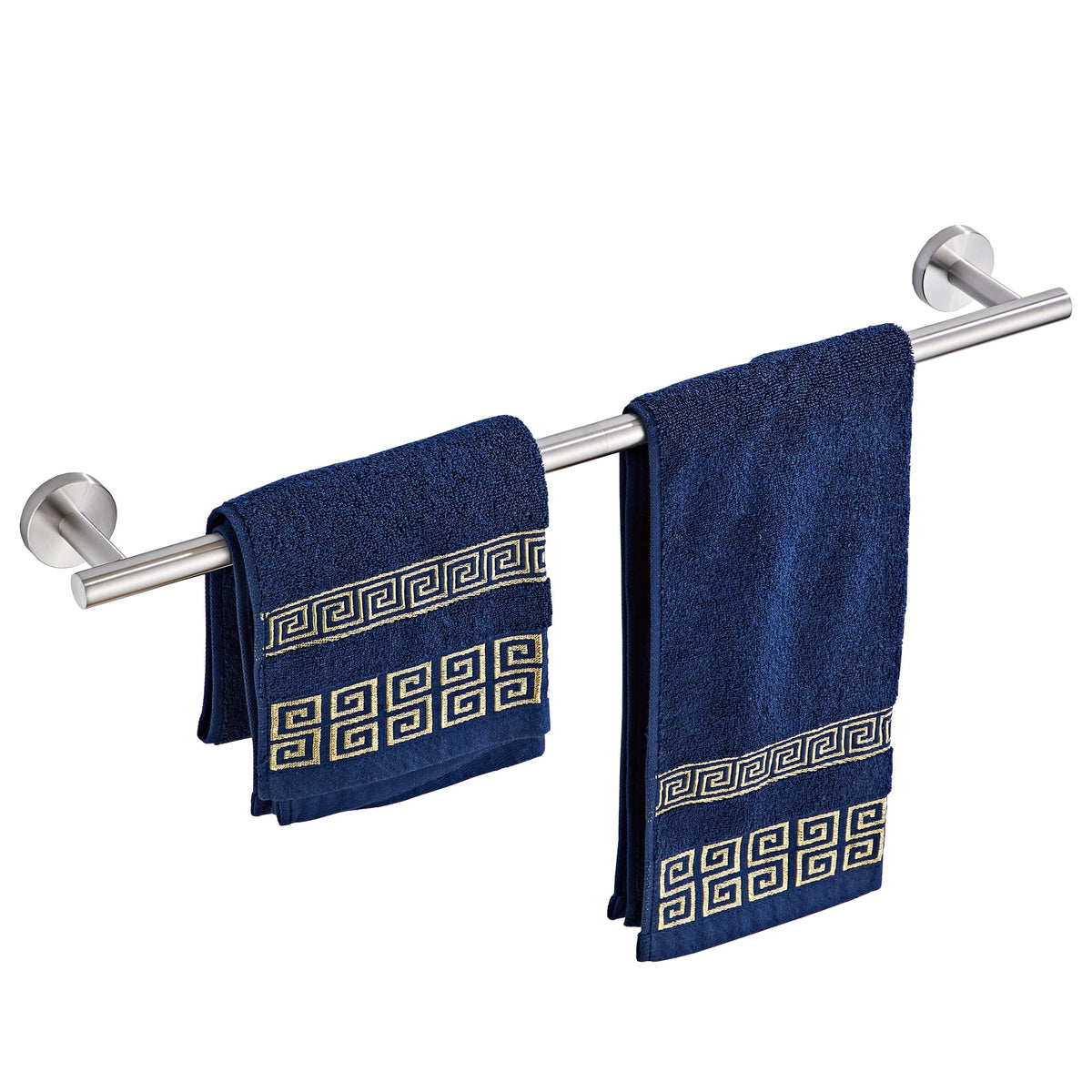 Bath Towel Bar, 24 Inch 304 Stainless Steel Thicken Towel Holder For Bathroom Wall, Towel Holder Brushed Nickel Finished Wall Mo