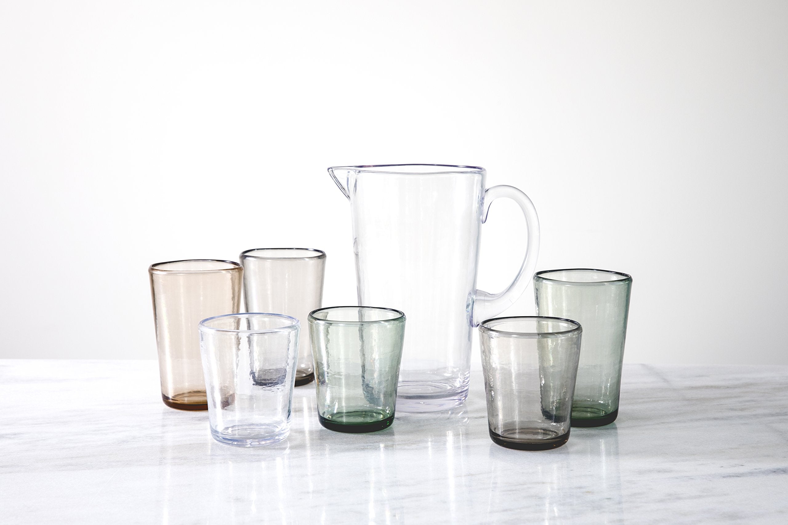 Fortessa Veranda Copolyester 19 Ounce Highball Outdoor Drinkware, Set Of 12, Green