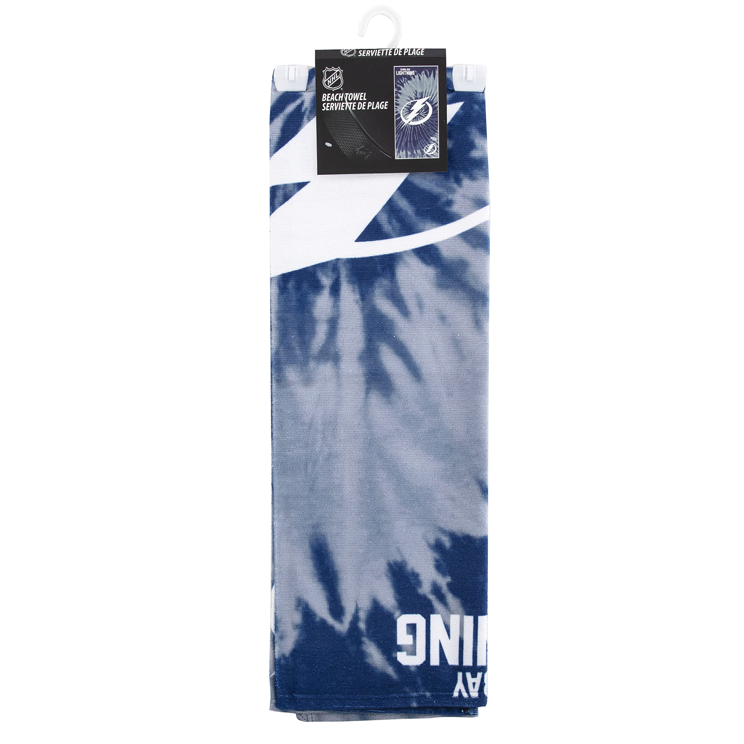 Northwest The Company NHL Tampa Bay Lightning Beach Towel  30'' x 60''  Psychedelic