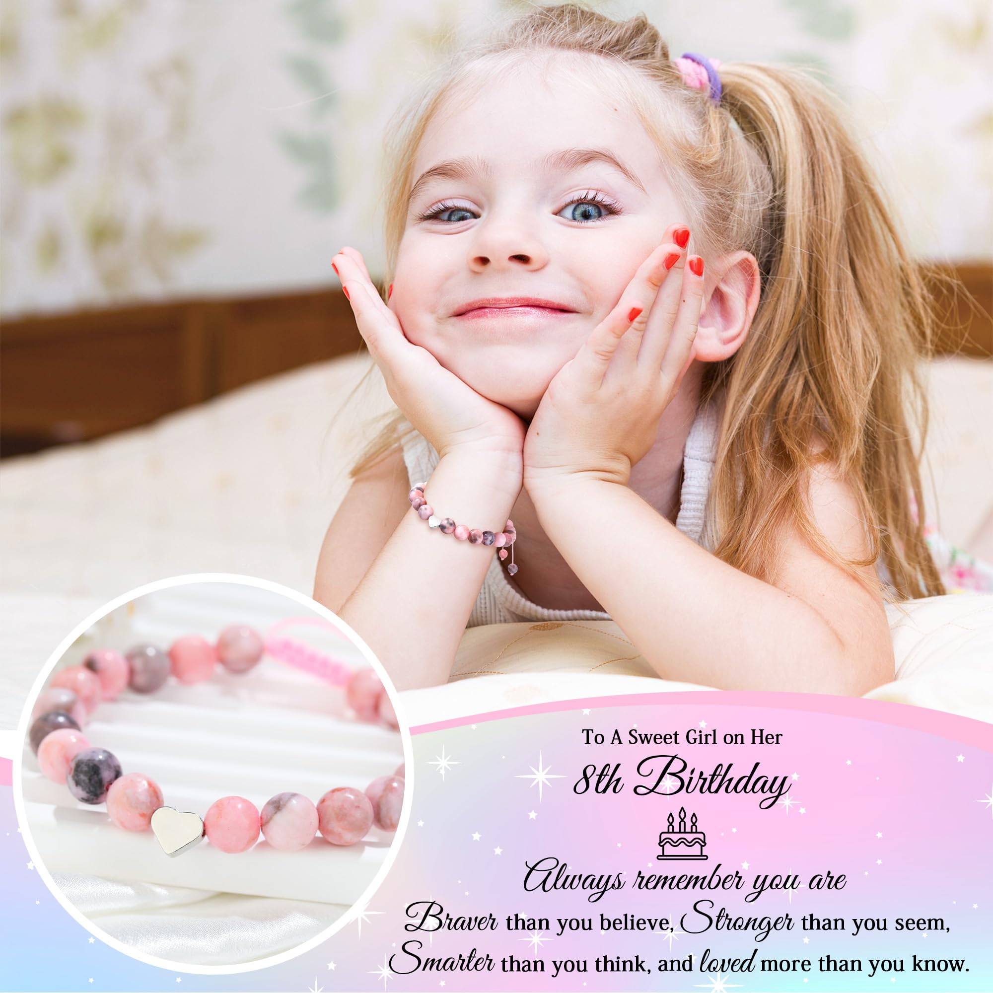 8 Year Old Girl Birthday Gift for 8 Years Old Girl Gifts Trendy 8th Birthday Gifts for Girls Cool Stuff Things Present for Eight