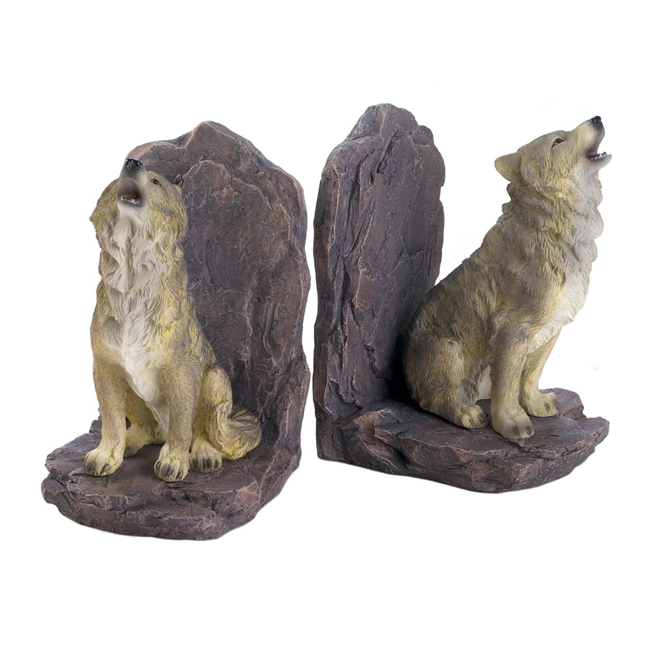 Howling Wolf BOOKENDS