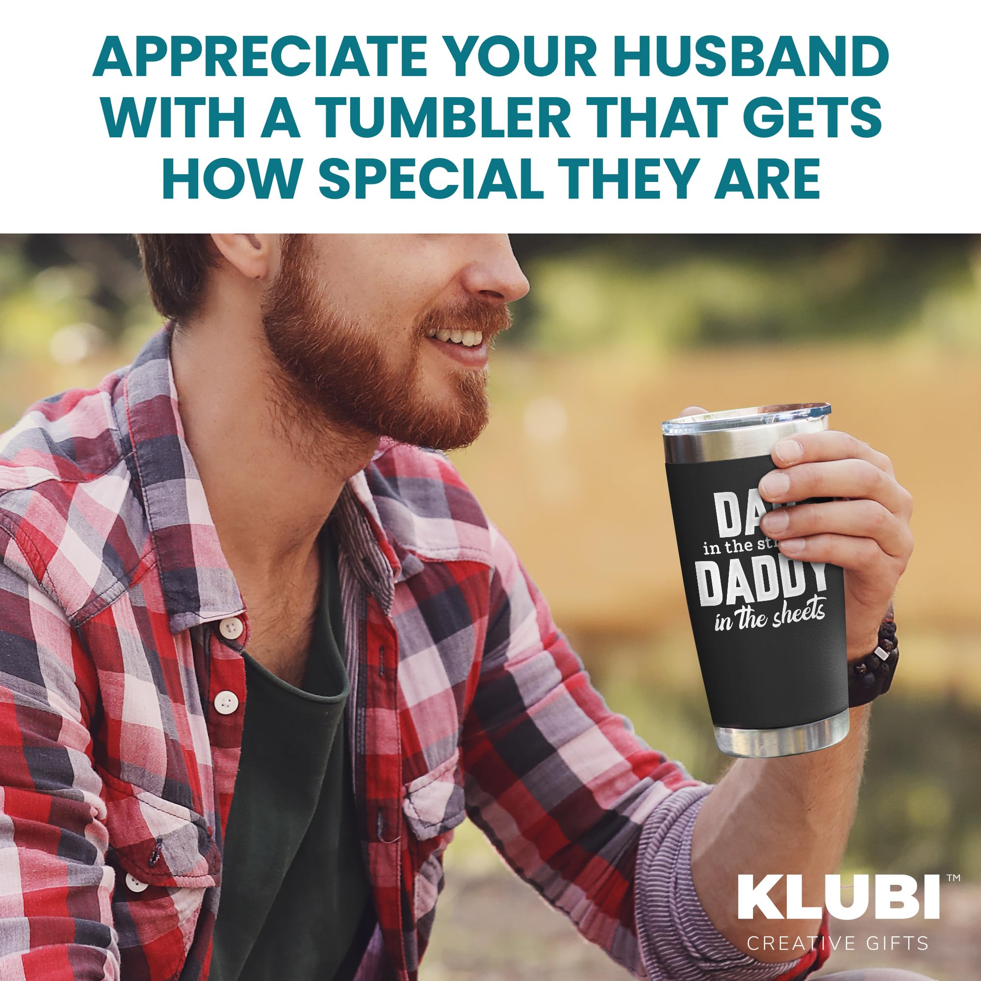 Fathers Day Gift from Wife - Dad In The Streets Daddy In The Sheets Cup Boyfriend Gift Ideas Birthday Gifts for Husband from Wif