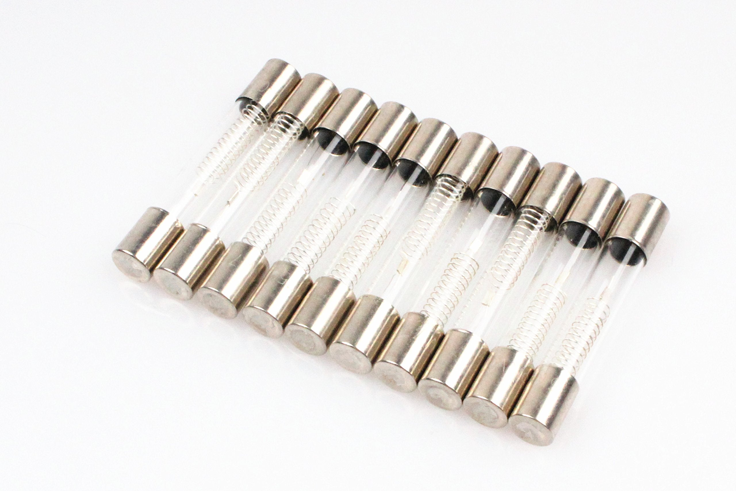 NOYITO 5KV 0.7A High Voltage Microwave Oven Fuse Glass Tube Fast Blow Fuse 6x40mm(Pack of 10)