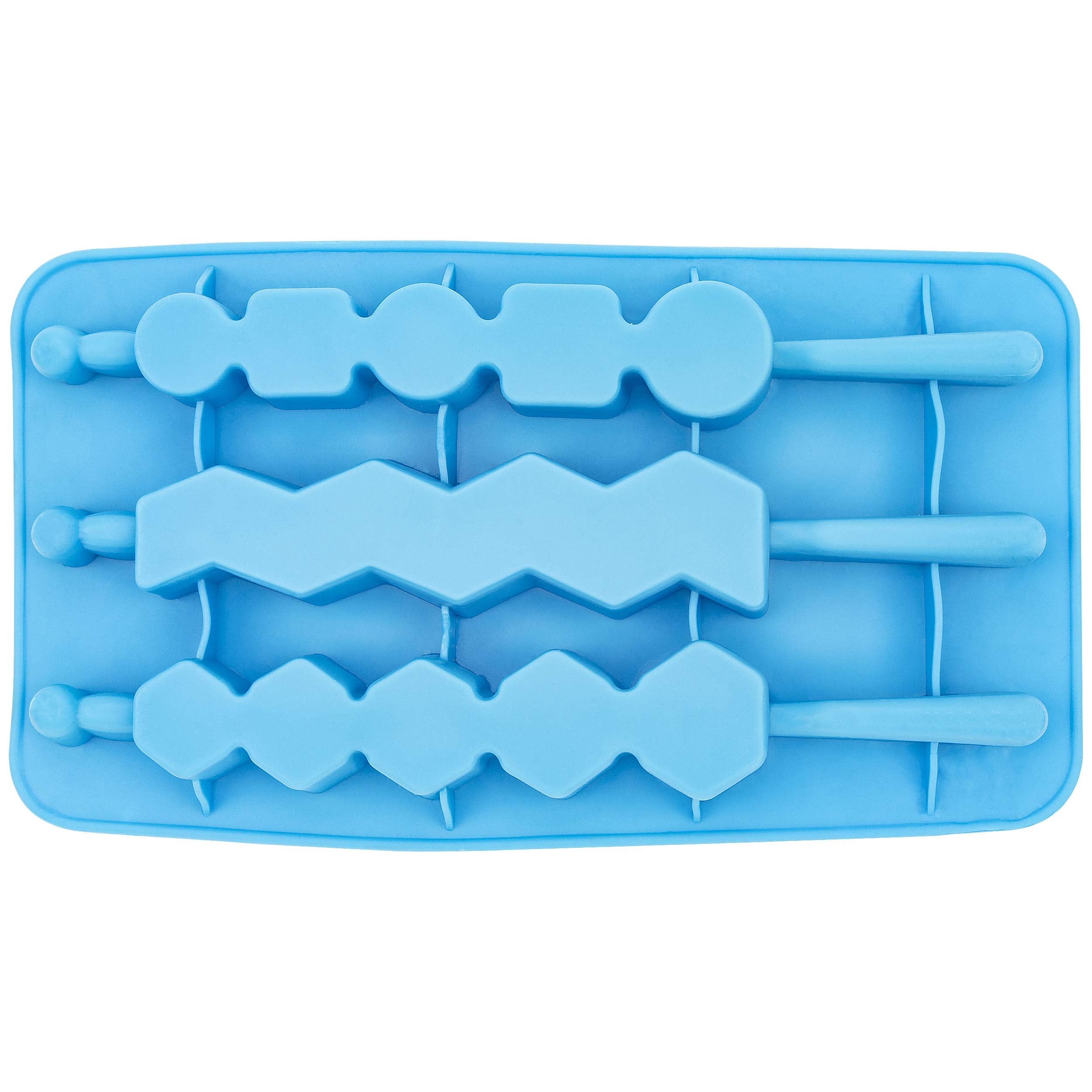 Fairly Odd Novelties Kabob Ice Cube Tray With Stir Sticks (Skewers)