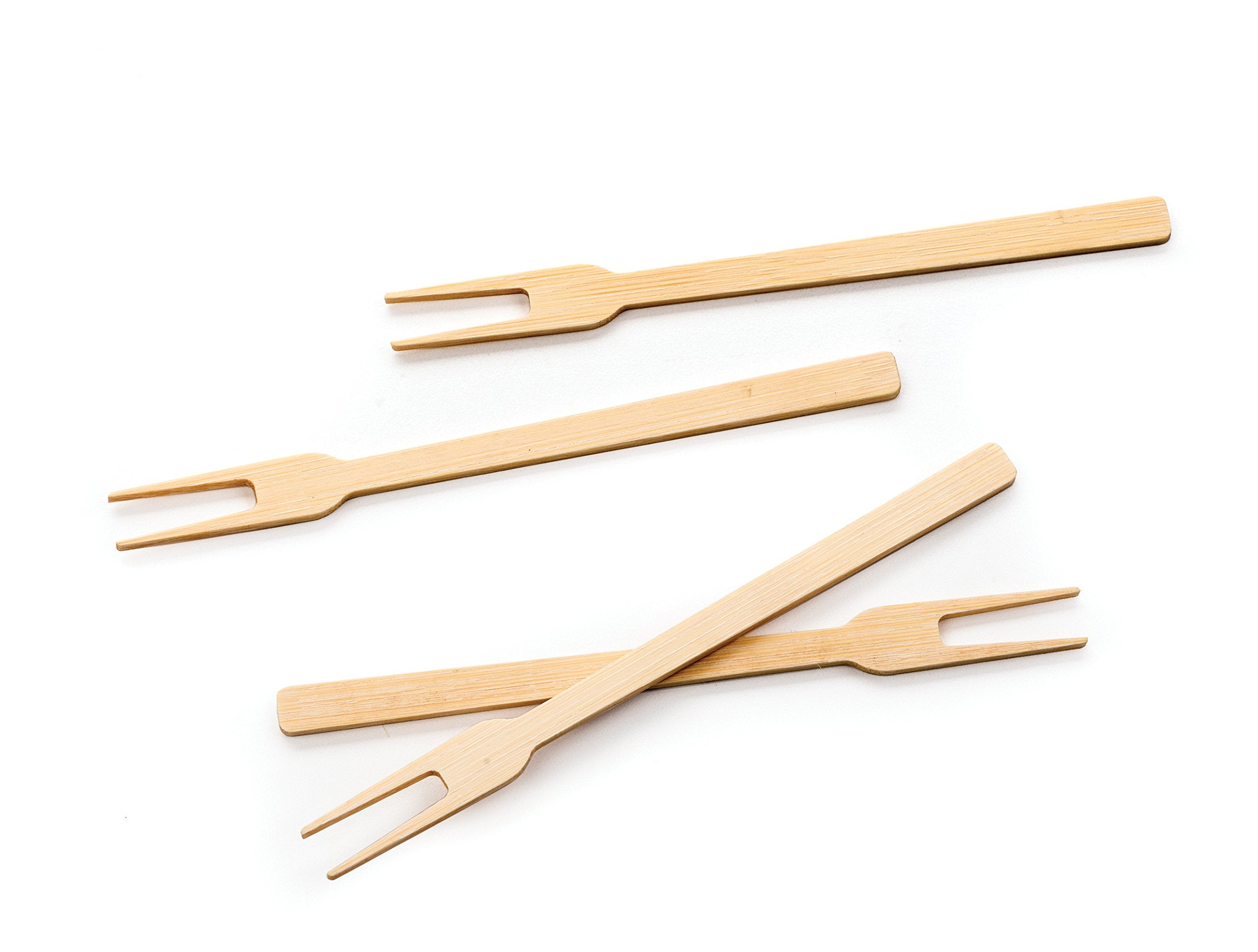BAMBOO 6IN APP FORK - 50 CT