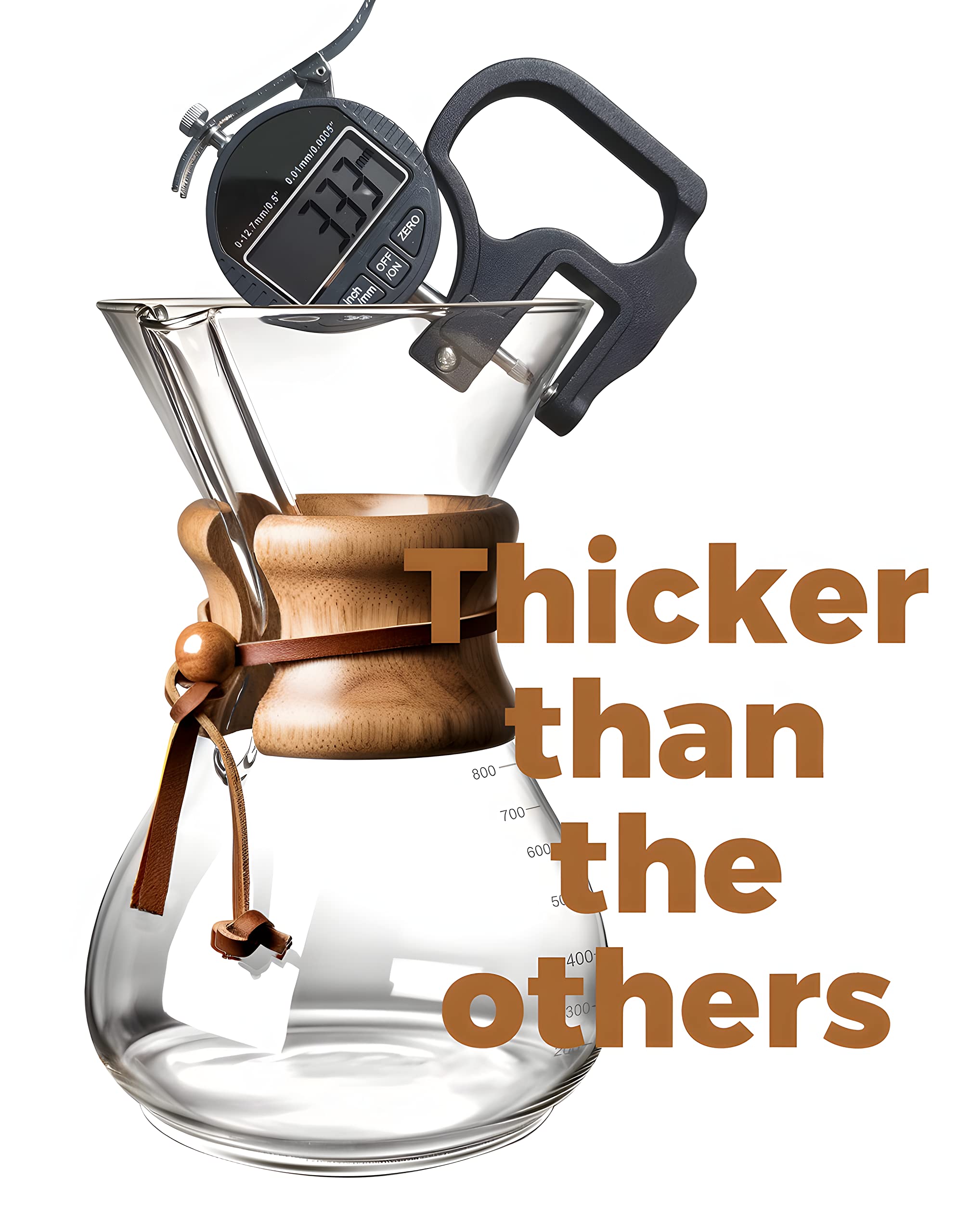 Agogo Pour Over Coffeemaker Set Classic Series With Filter 8 Cups