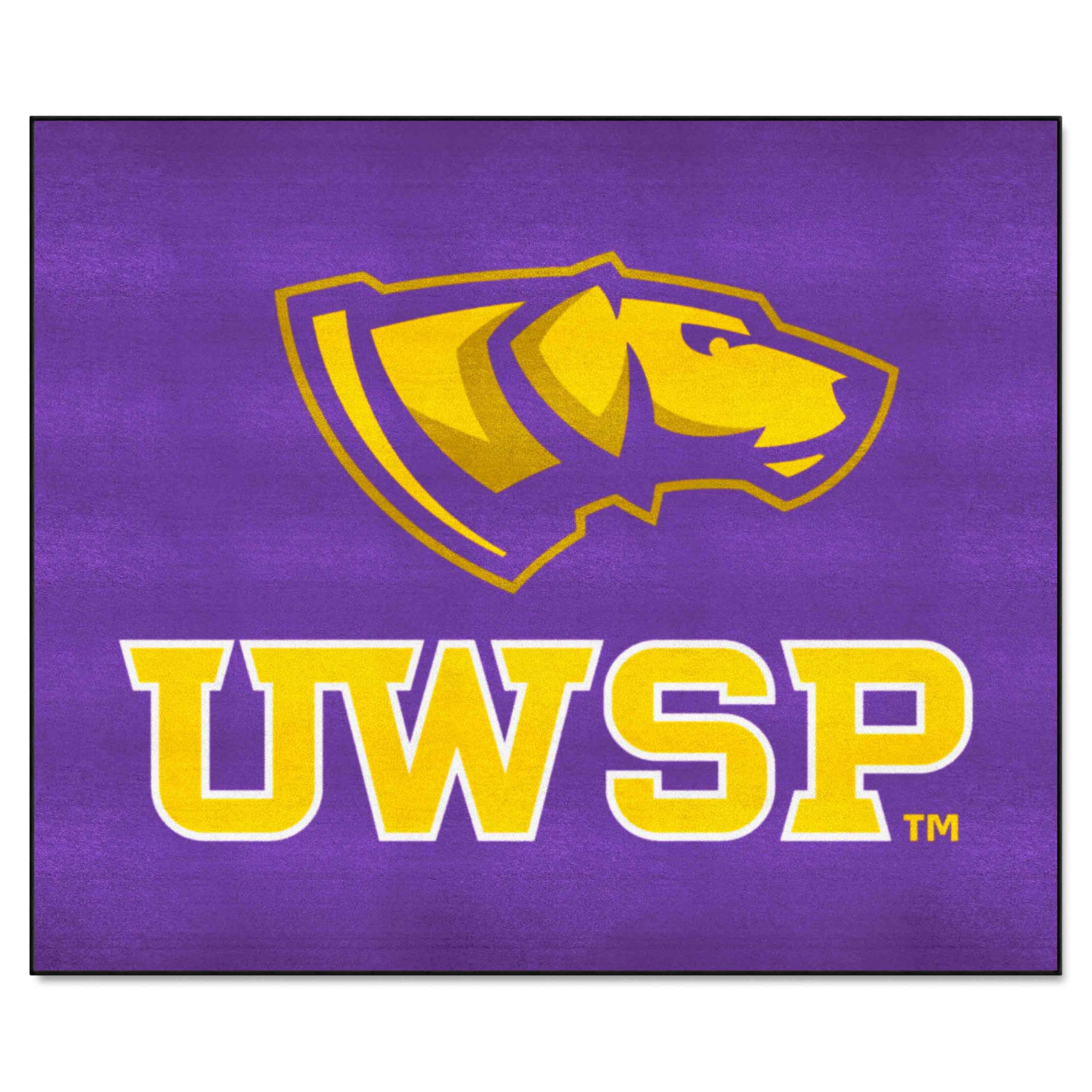 FANMATS 578 Wisconsin-Stevens Point Pointers Tailgater Rug - 5ft. x 6ft. Sports Fan Area Rug, Home Decor Rug and Tailgating Mat