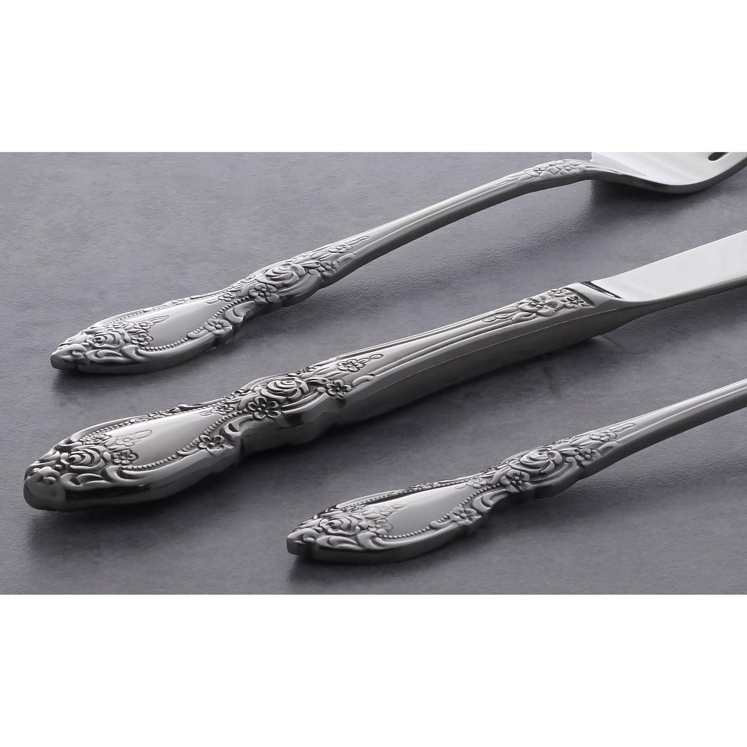 Oneida Wordsworth Set Of 4 Dinner Forks, Silver