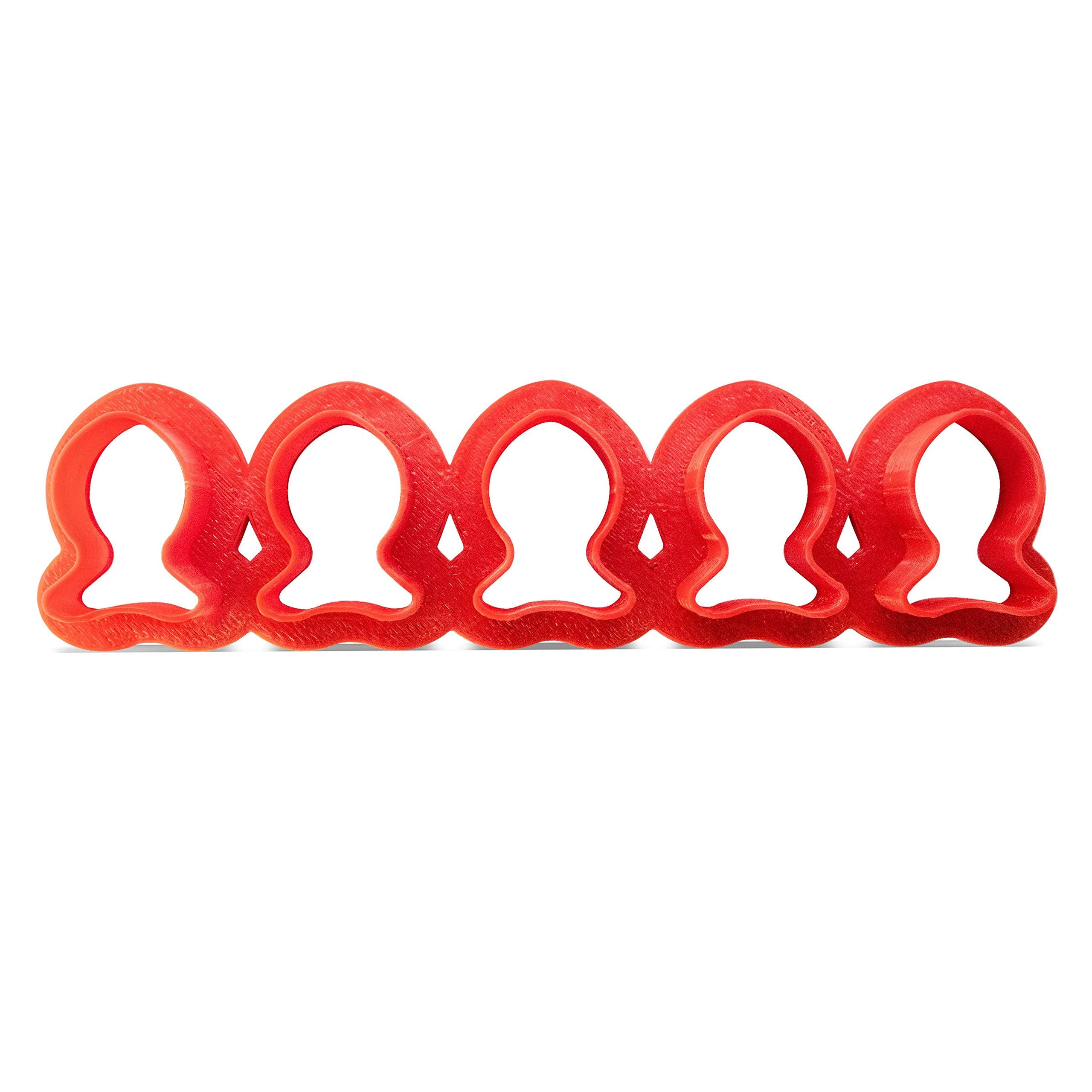 Mini Goldfish Cookie Cutter 1 Inch - 3D Printed Plastic - Made In The Usa - Cookiecuttercom Brand - Color May Vary