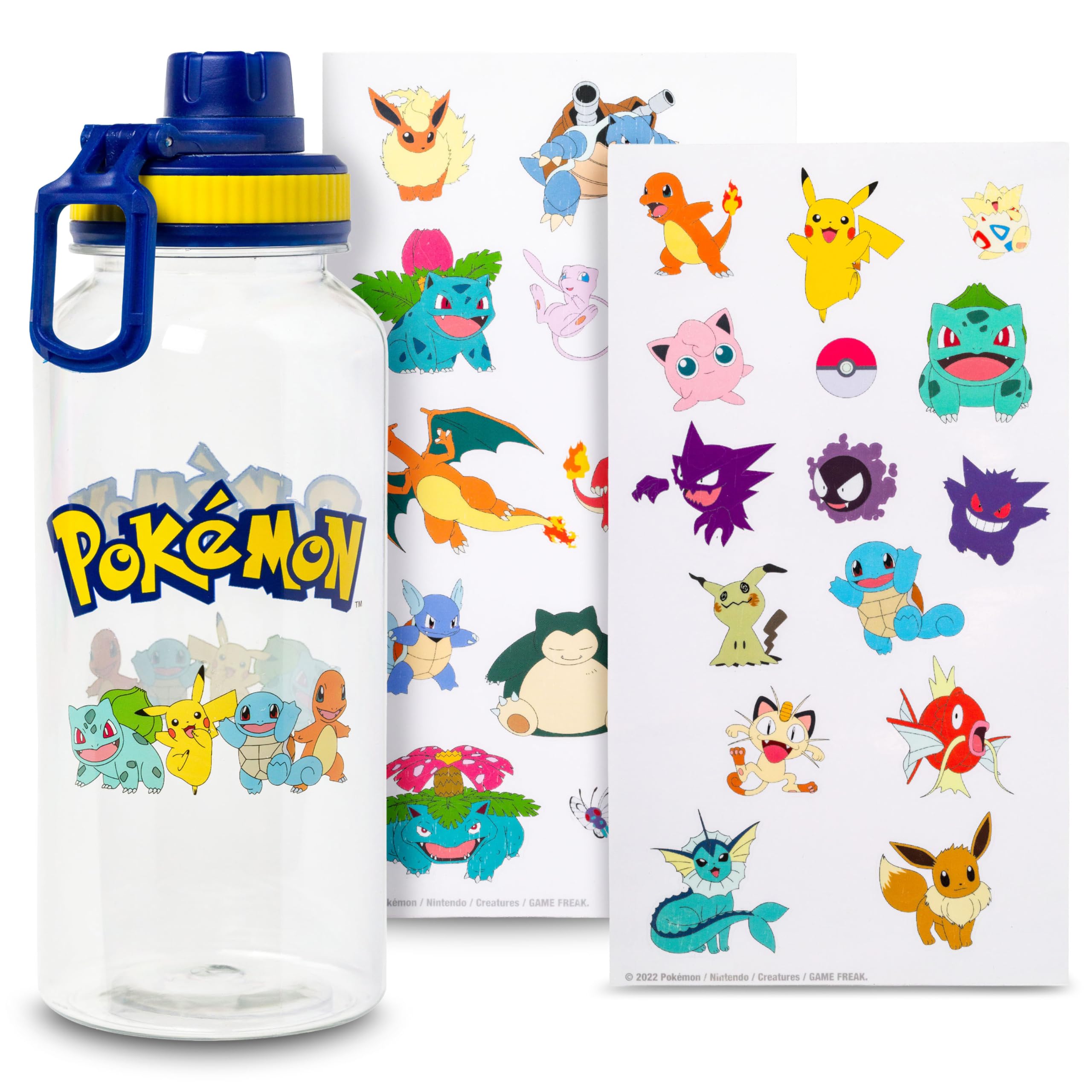 Silver Buffalo Pok  mon Pikachu, Bulbasaur, Charmander, Squirtle, Eevee, Meowth, Charizard, Snorlax, Jigglypuff, Wartortle Twist