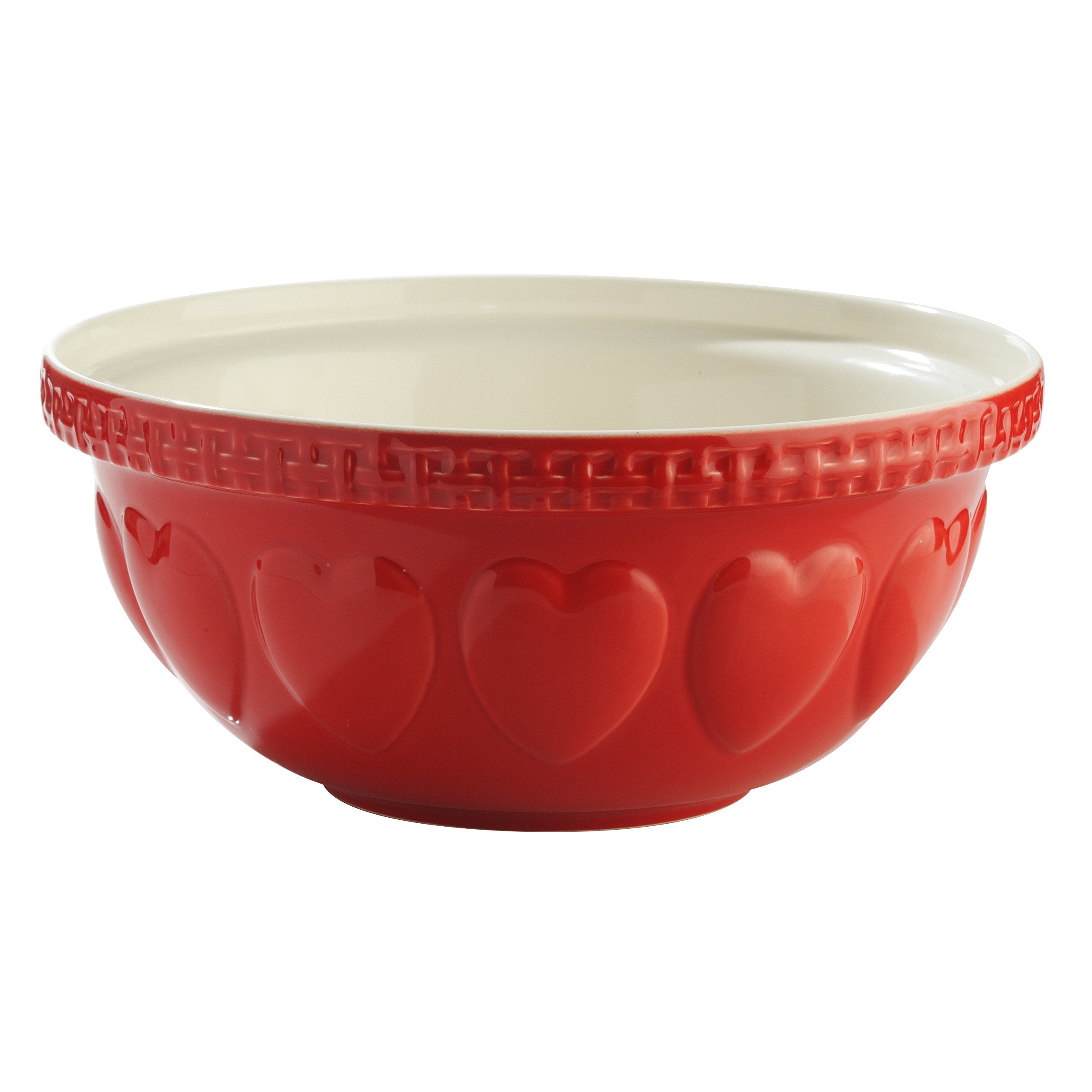 Mason Cash Chip Resistant Earthenware S12 Red Mixing Bowl, 29 X 29 X 14 Cm