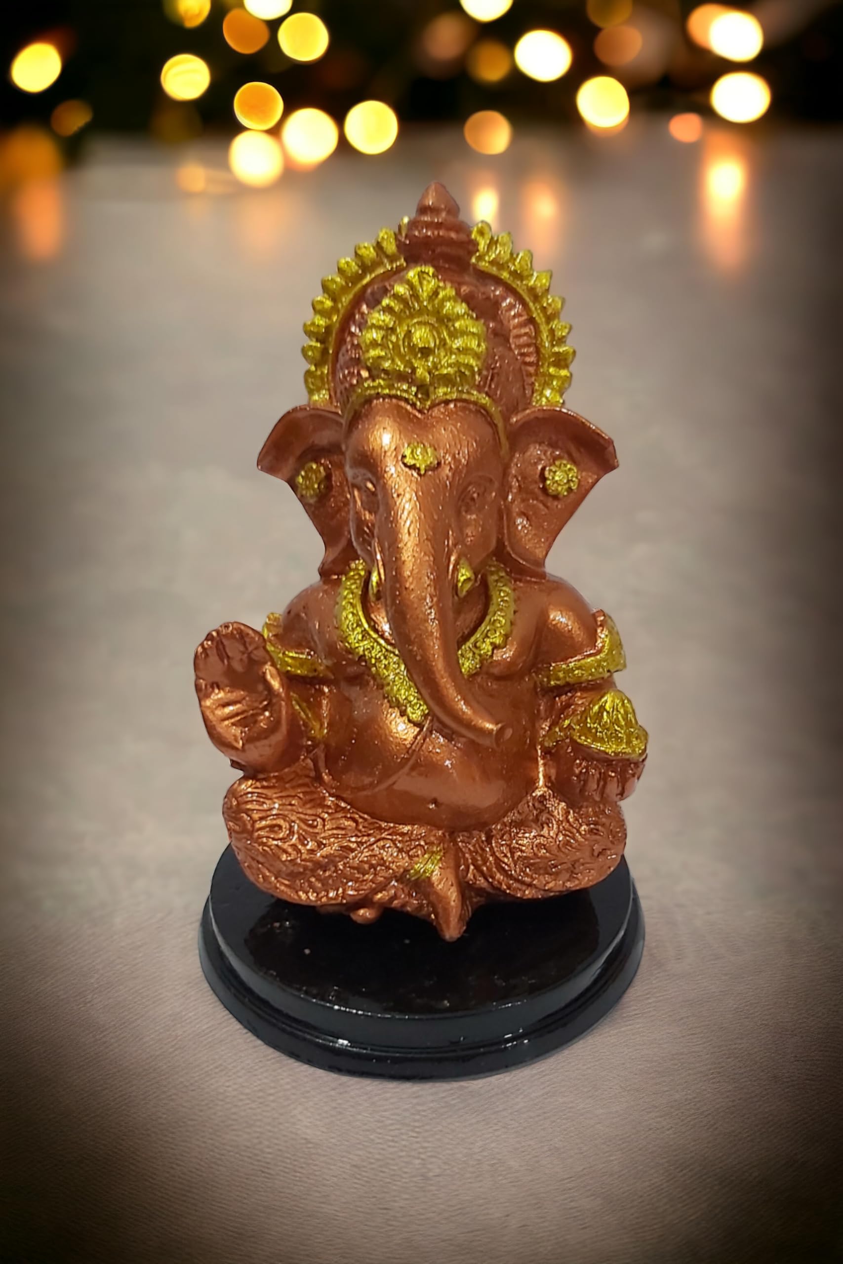 Goodmarts Ganesh Idol For Car Dashboard Small Ganesha Murti Ganpati Idol For Home Decor Puja Lord Ganesh Statue Gift For Office