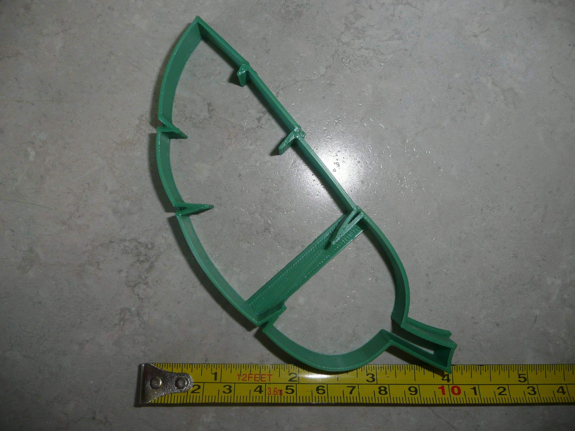 Banana Leaf Outline Tropical Plant Leaves Cookie Cutter Made In Usa Pr3761