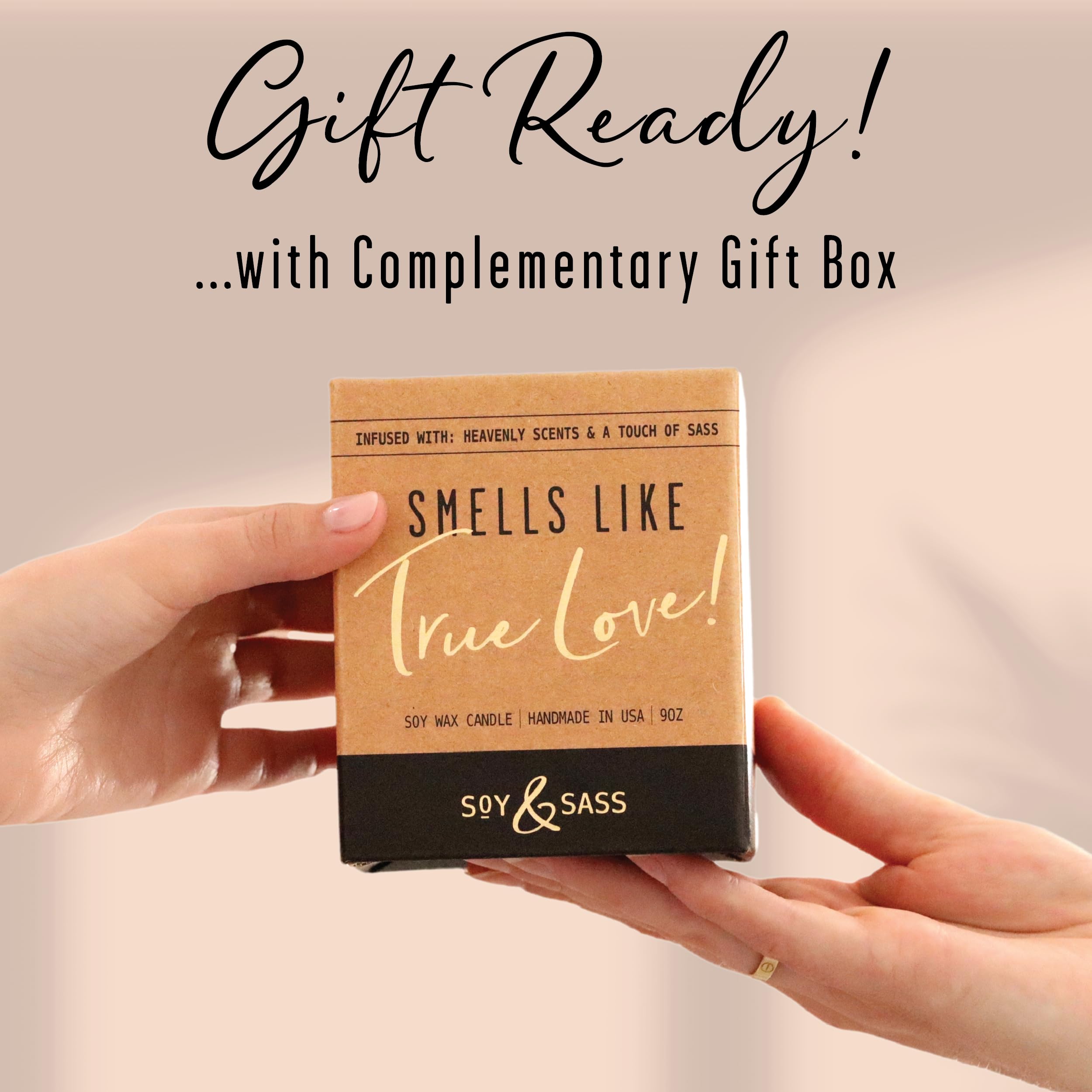 7 Year Gift for Anniversary for Her -  7 Years Later  Soy Candle, w/Sandalwood Rose - Infused w/Essential Oils I 7th Anniversary