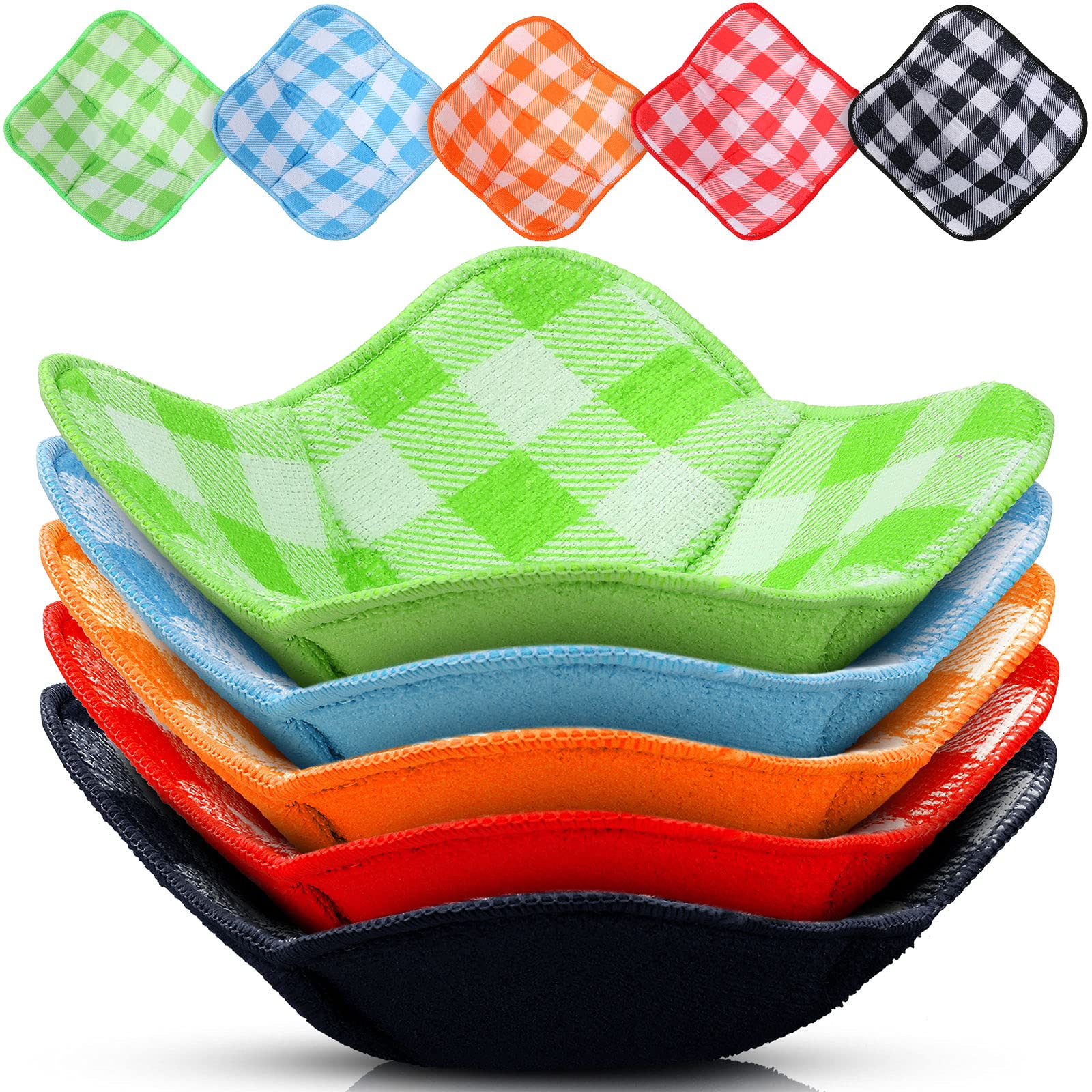 Hot Bowl Holder Microwave Safe Bowl Cozies Multipurpose Soup Bowl Holder Hot Heat Proof Plate Holder To Prevent Hand From Heat A