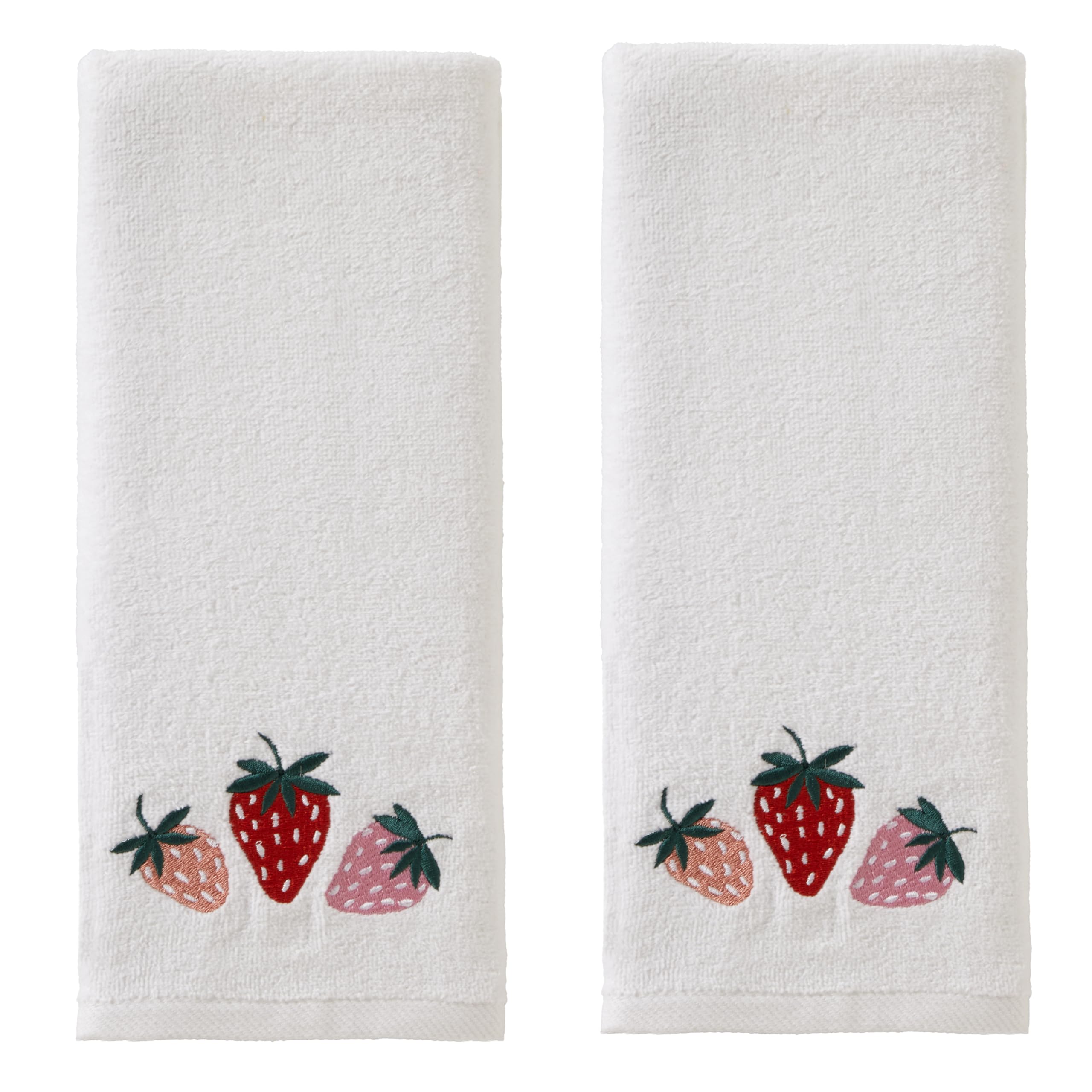 Skl Home Summer Strawberries Hand Towel (2-Pack)