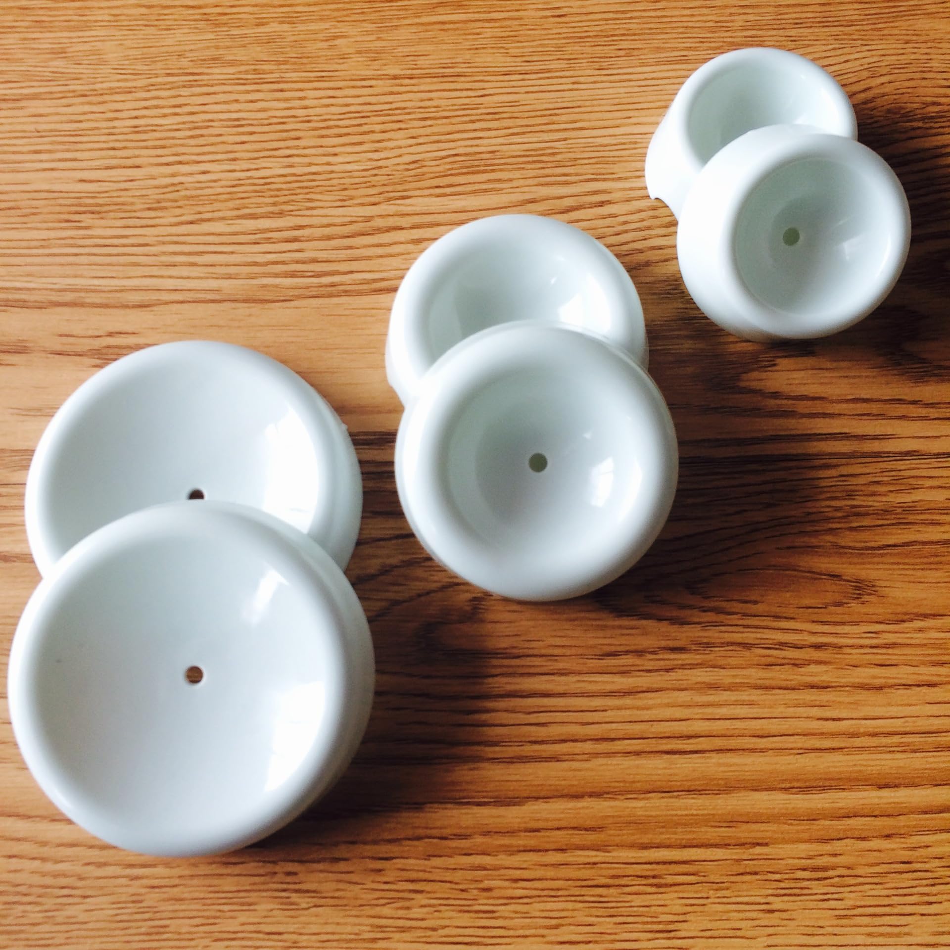 12 Pcs Button Shaped Fondant Forming Cups Fondant Drying Molds Flower Drying Moulds Sugar Cake Chocolate Flower Forming Cup Fond