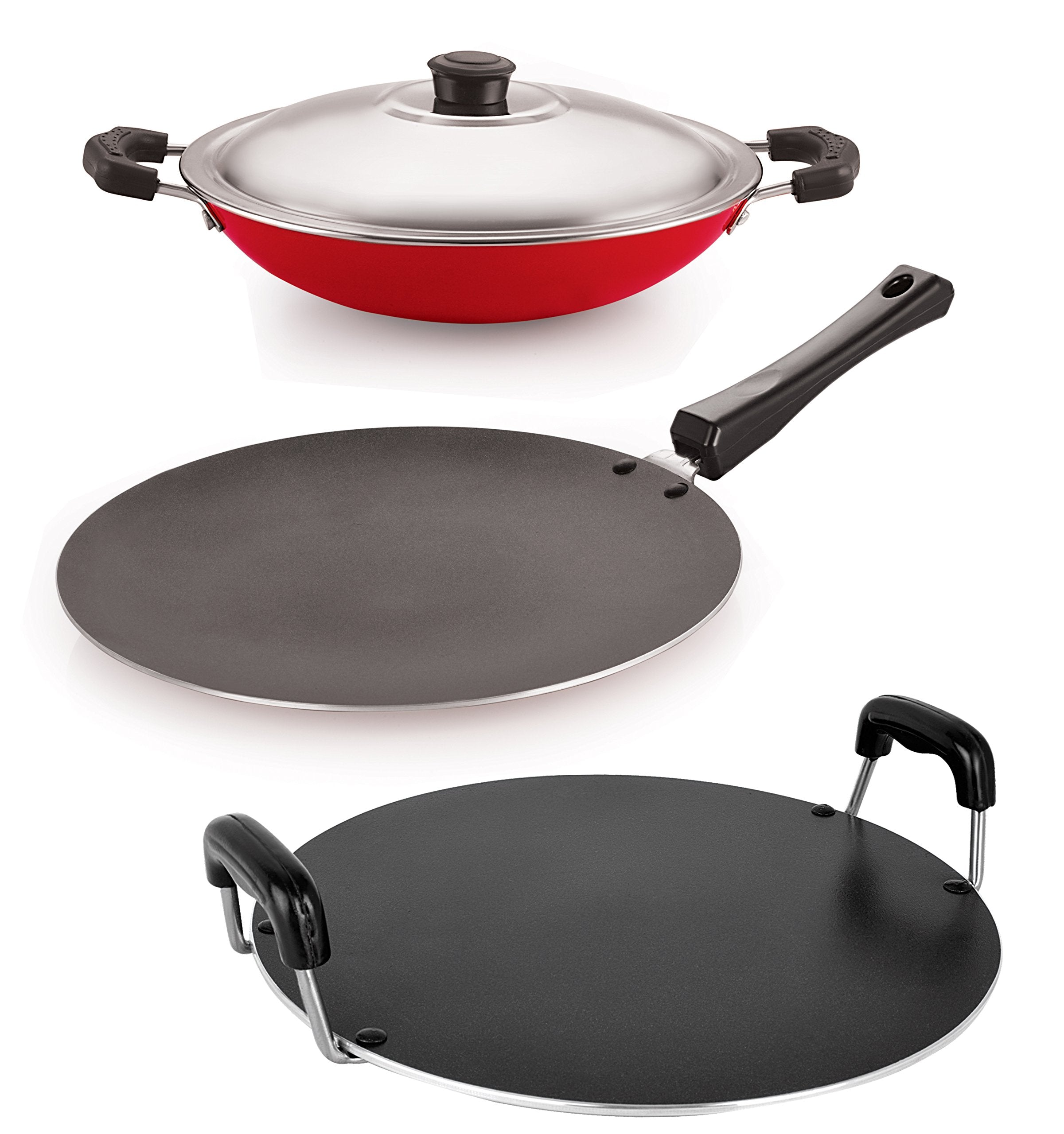 Nirlon Chemical Free NonStick Kitchenware Combo Item Set Offer