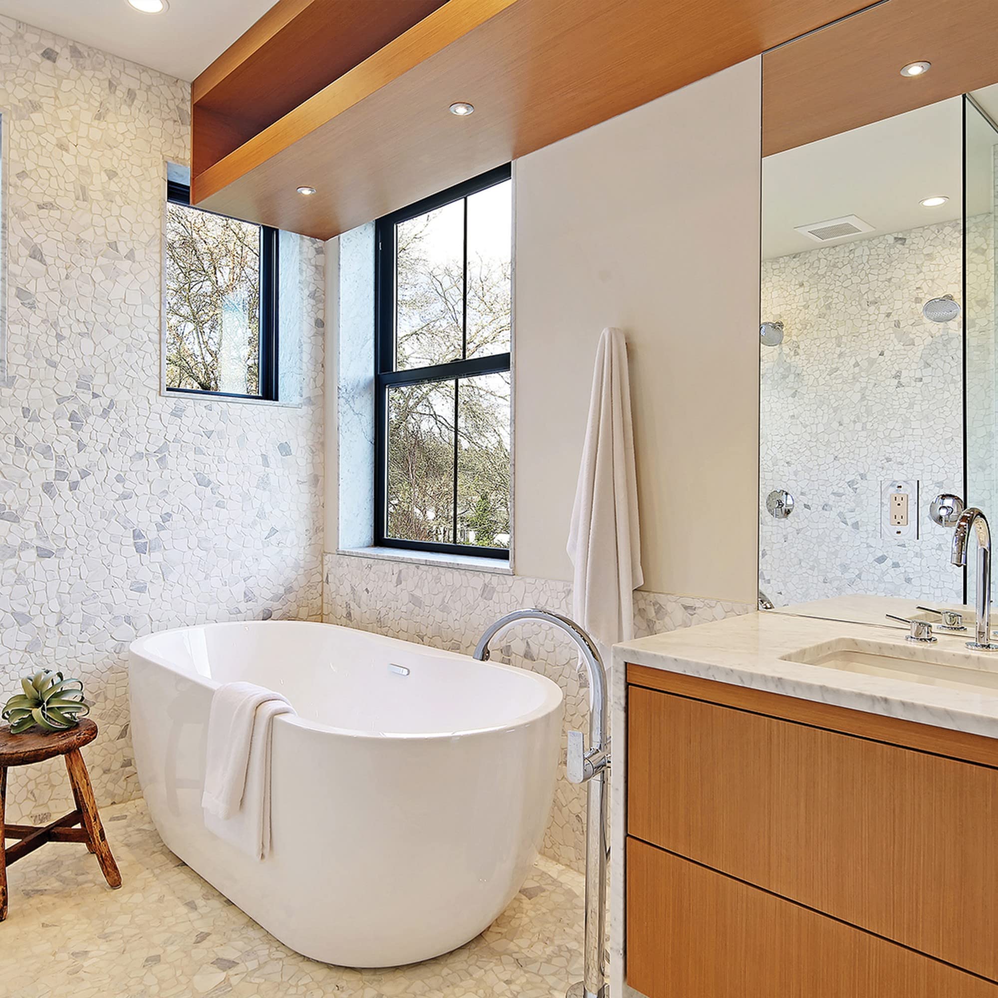 Bedvoyage Viscose Derived From Bamboo Towels - Highly Absorbent, Extra Large & Plush Bath Towels, Hotel Quality Towels - White