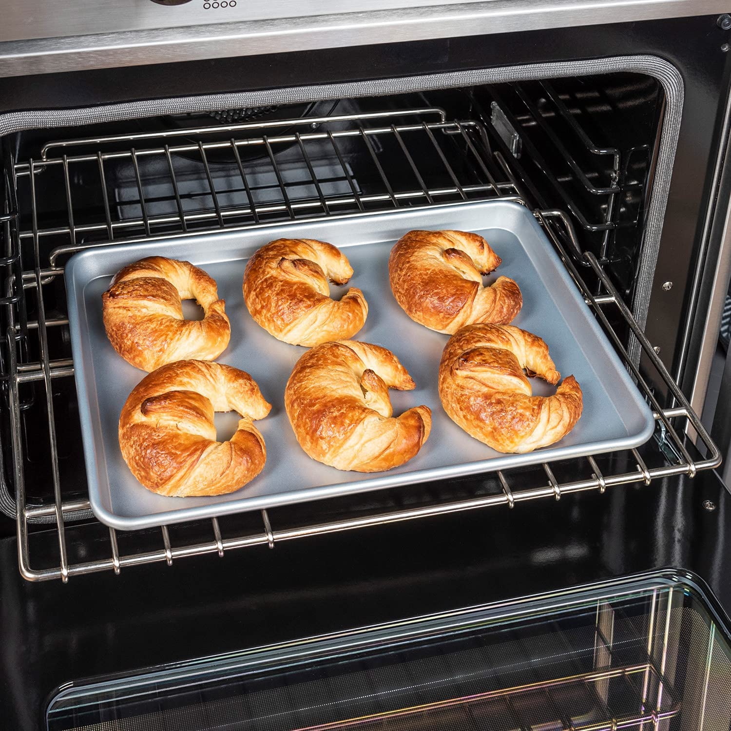 Viking Culinary Aluminized Nonstick Baking Sheet, 15 Inch, Dishwasher Safe