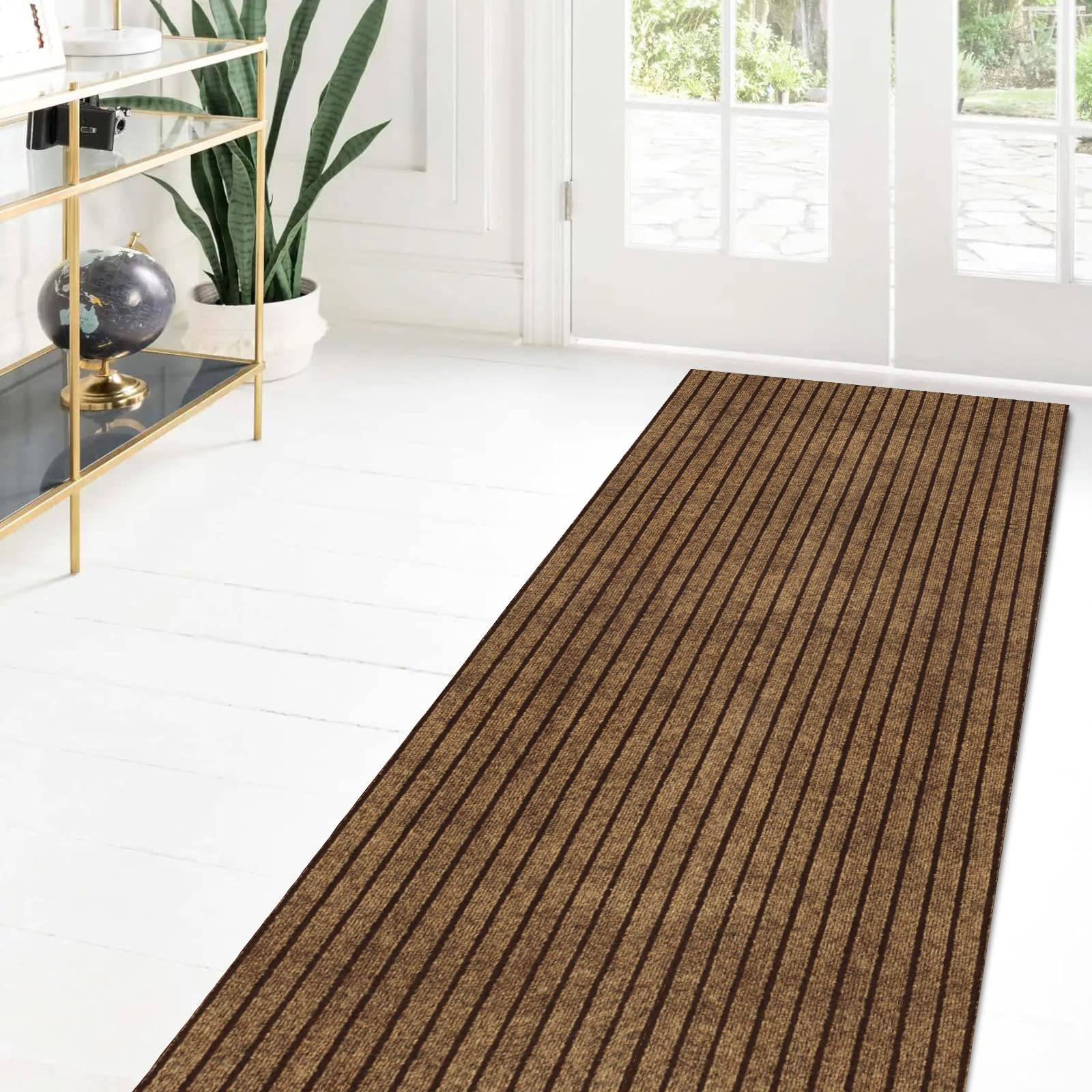 Custom Size Runner Rug 2 ft x 6 ft, ZGR 2-82ft Carpet Runners Hallway Entryway Kitchen Garage Laundry Room Area Rugs with Non-Sl